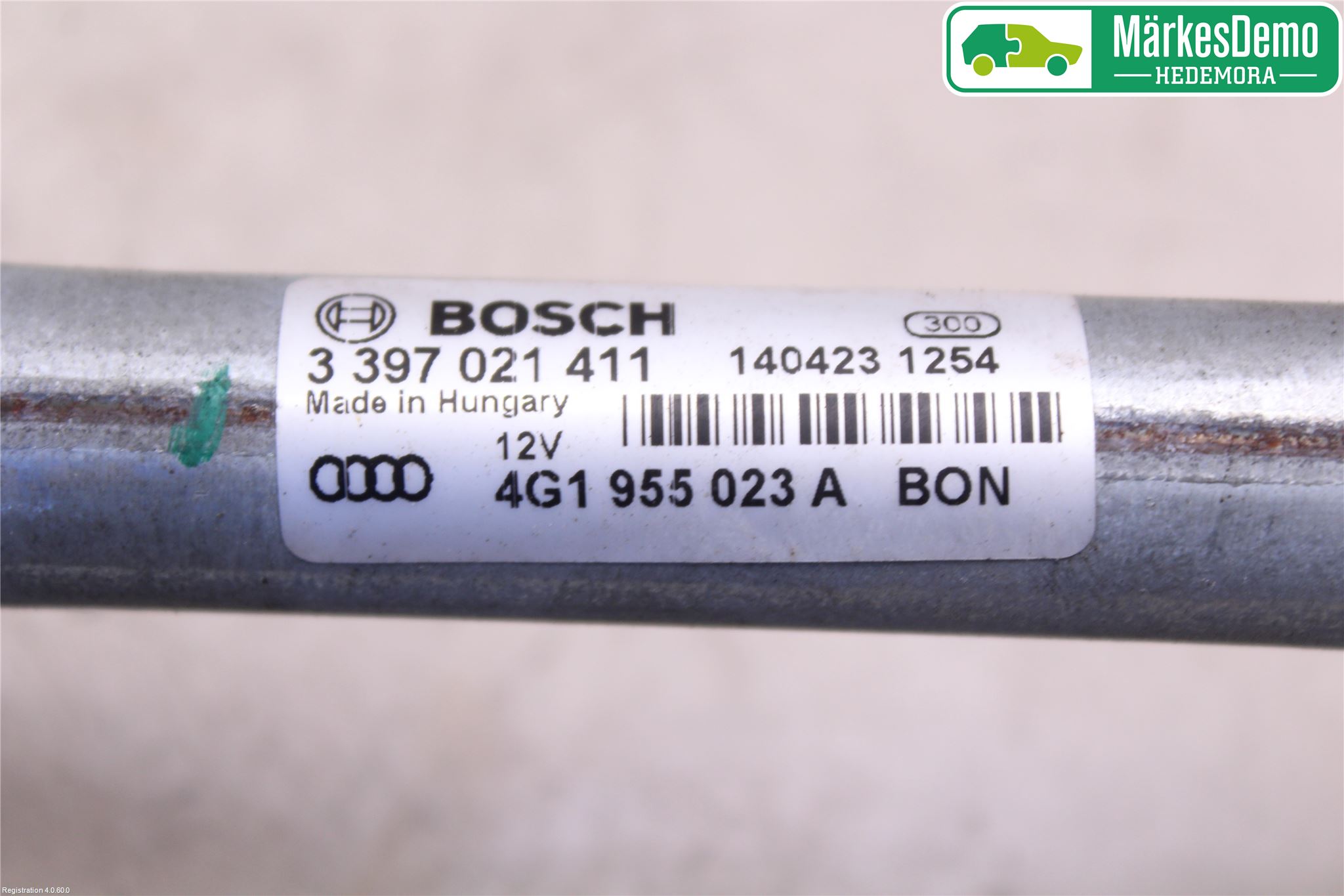 Audi A6/S6 4G 11-18 Torkarmekanism Vindruta