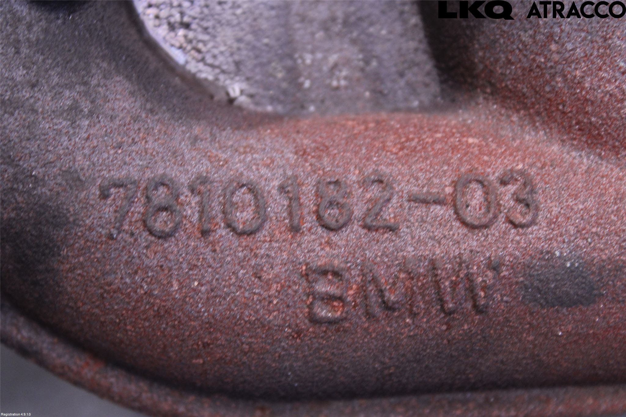 BMW 5 F10/F11/F18 09-17 Grenrör Avgas