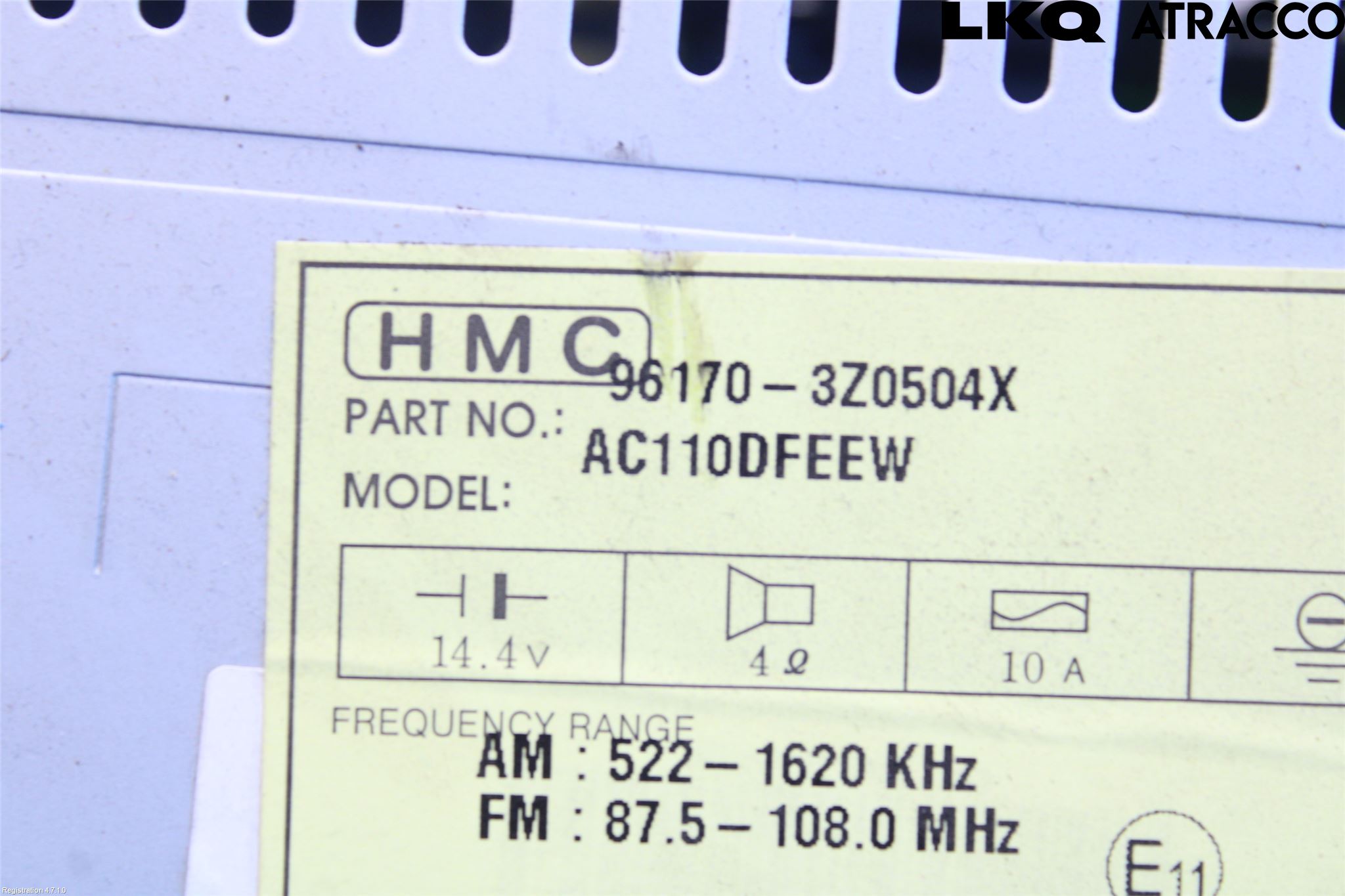 Hyundai i40 08-15 Cd Radio - Multimediapanel