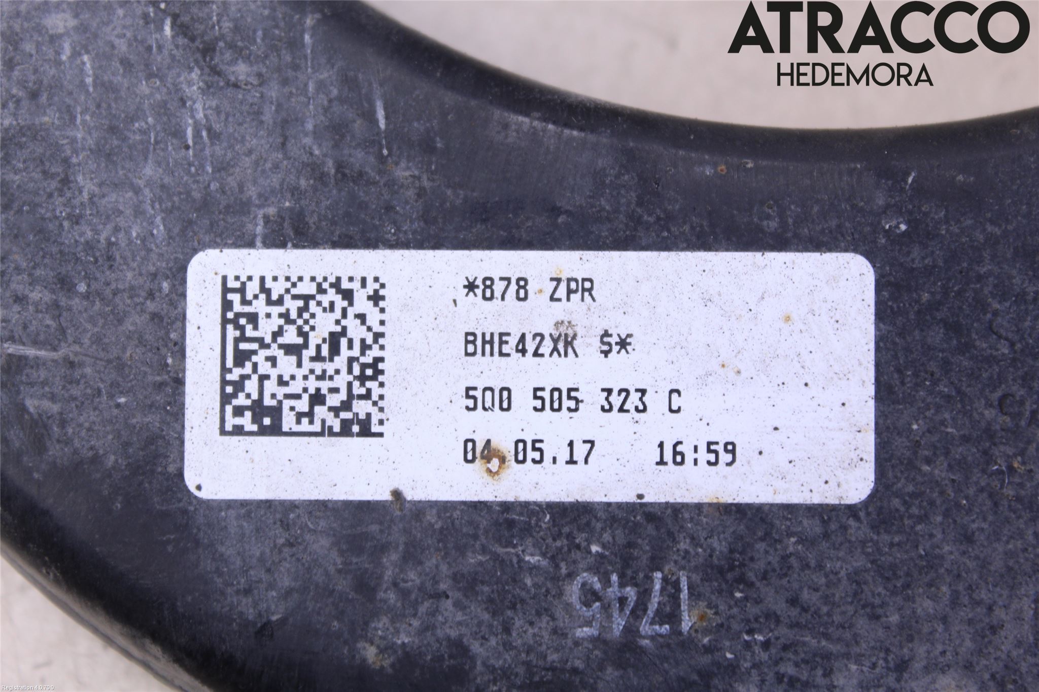 Volkswagen VW TIGUAN 16-24 Bärarm Bak Övre Vänster