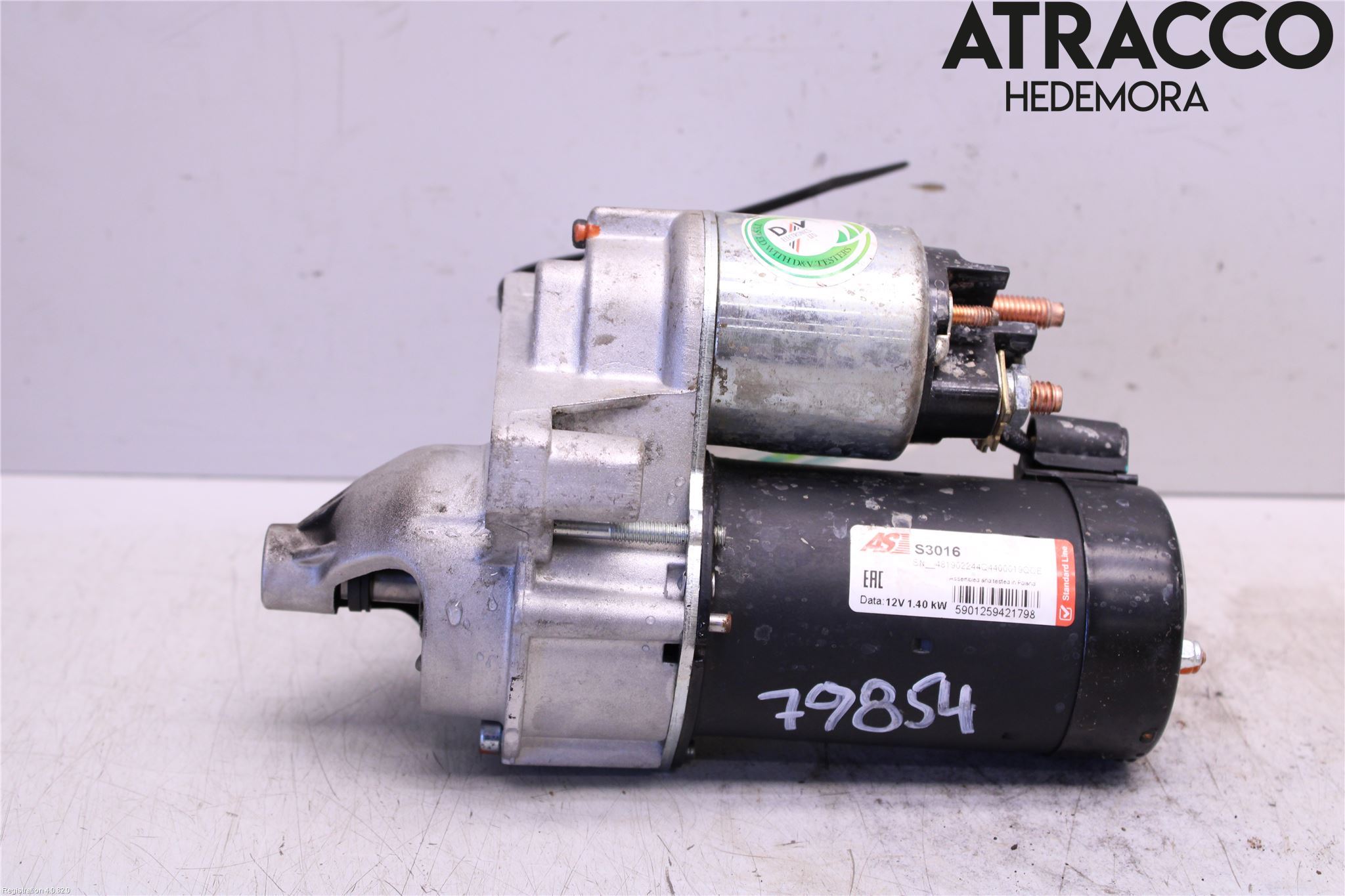 Peugeot BIPPER Startmotor Diesel