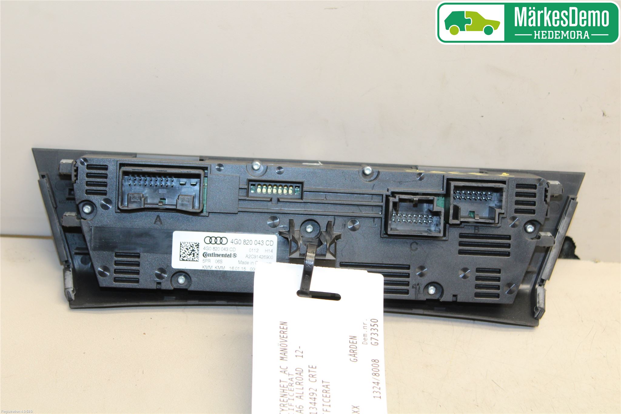 Audi A6 ALLROAD 12-18 Ac Styrenhet Ac Manöveren