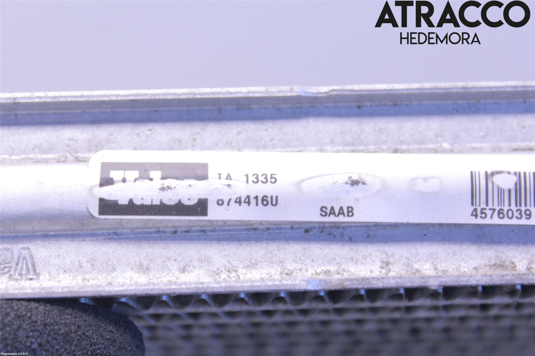 Saab 9-5     06-10 Laddluft-Intercooler Kyl