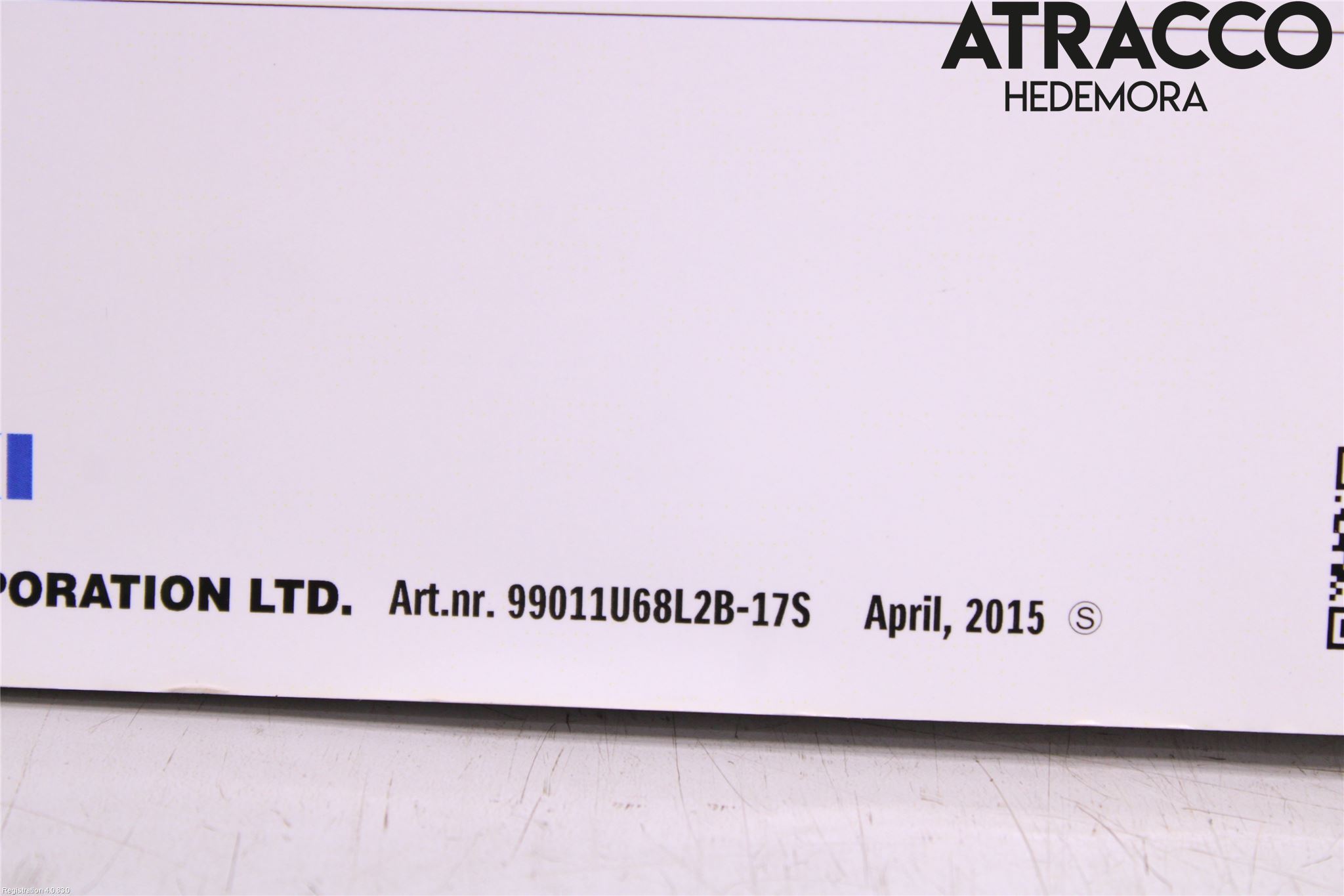 Suzuki SWIFT 11-16 Instruktionsbok