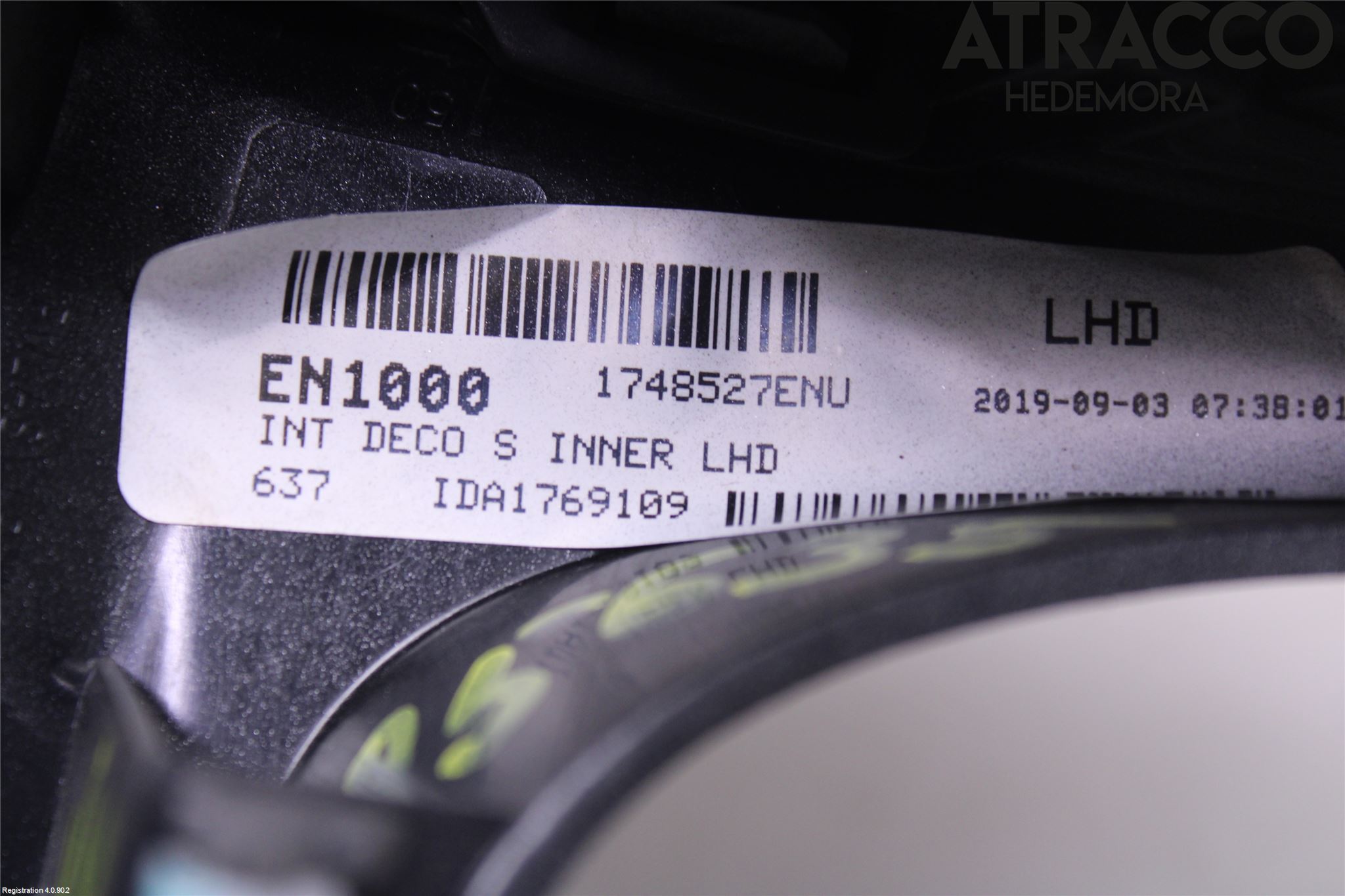 Ford RANGER EU 12-23 Defrosterkanal-Munstycke