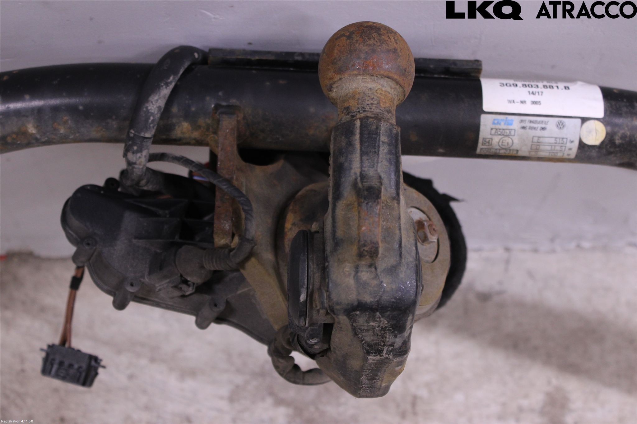 Volkswagen VW PASSAT 15-19 Dragkrok