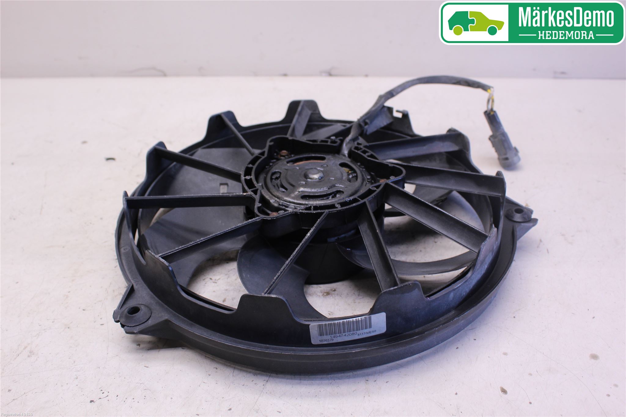 Citroen JUMPY 07-16 Kylfläkt El