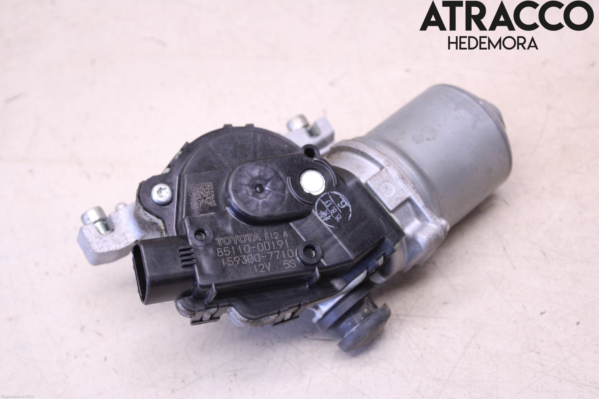 Toyota YARIS XP130 15-20 Torkarmotor Vindruta