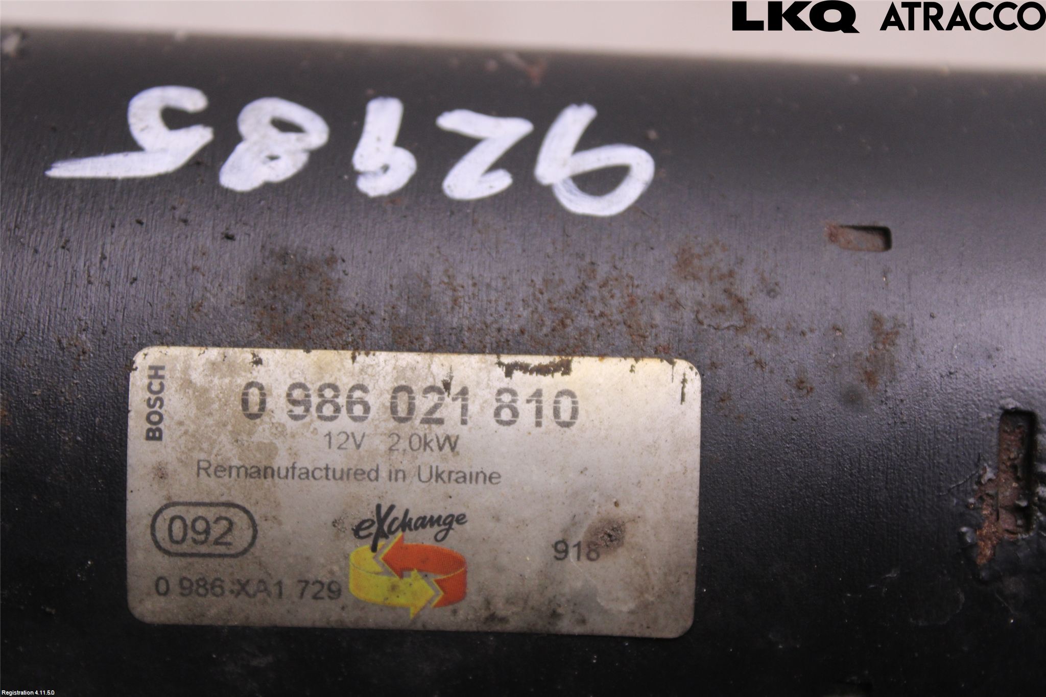 Citroen JUMPER 07-13 Startmotor Diesel