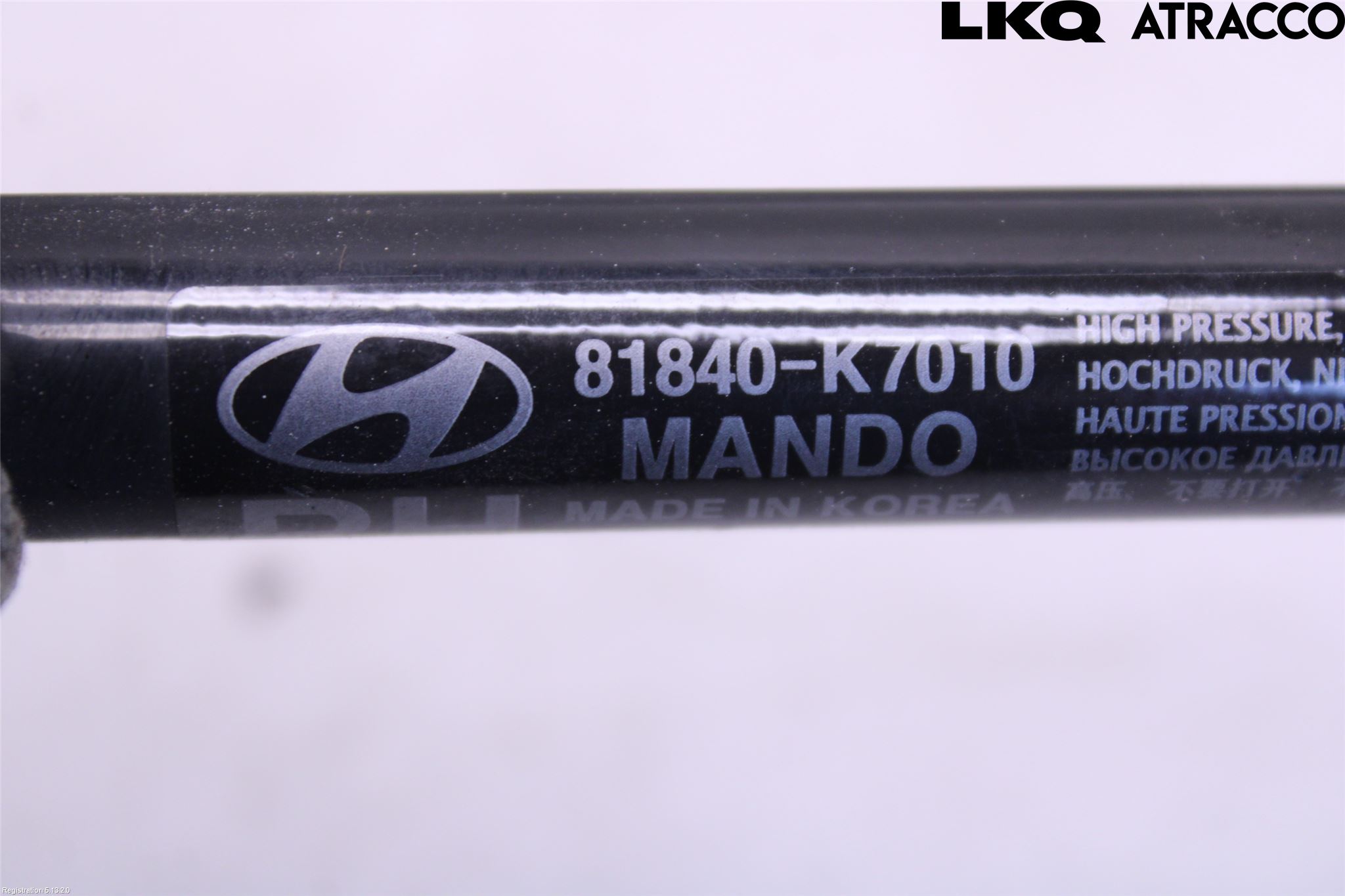 Hyundai i10 LA 20- Gasfjäder Baklucka
