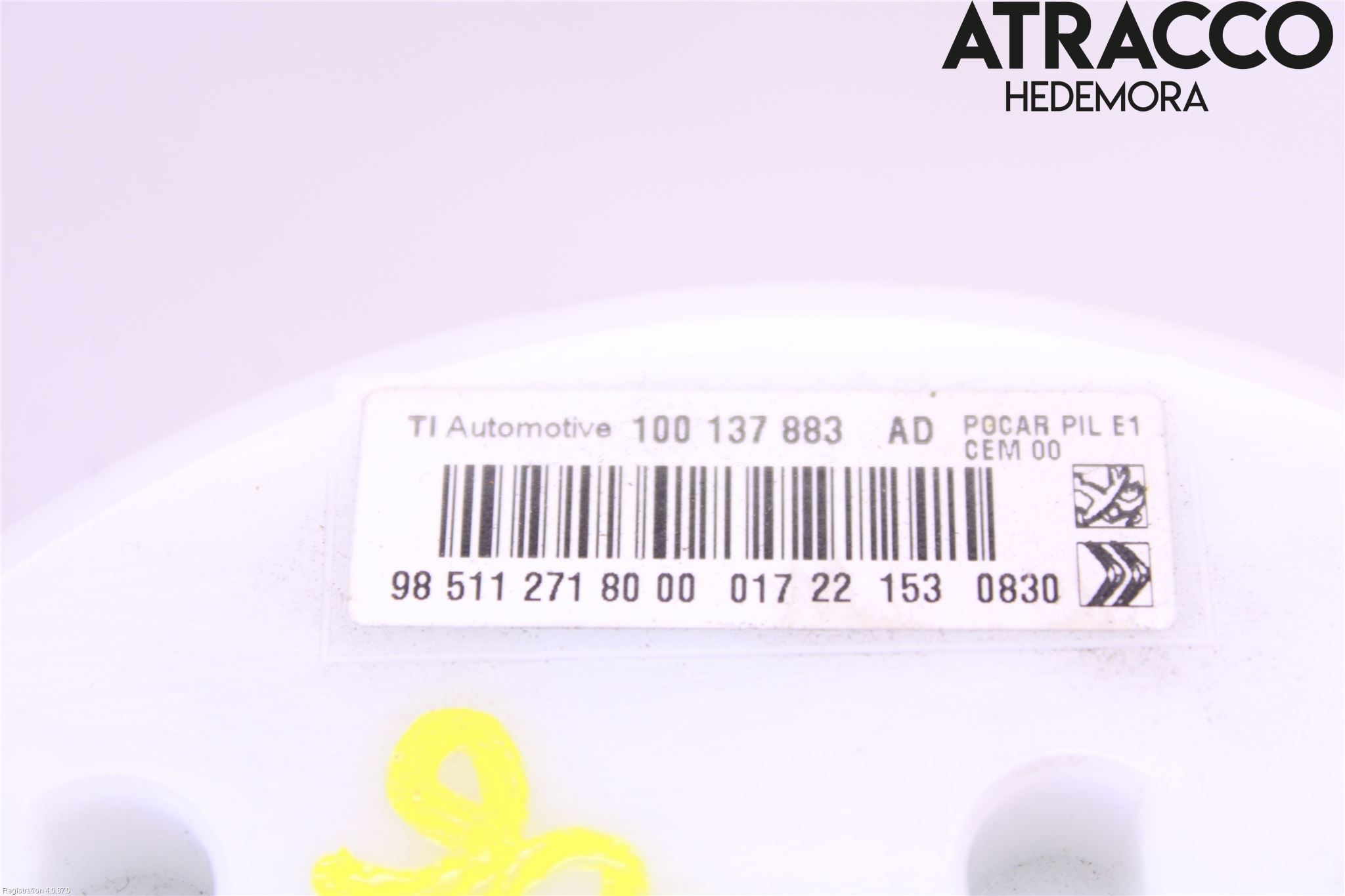 Peugeot 2008/E-2008 20- Bränsle Insppump Bensin