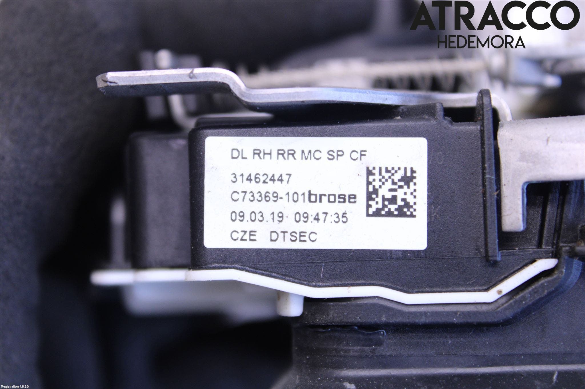 Volvo XC60 18- Låskista-Dörrlås