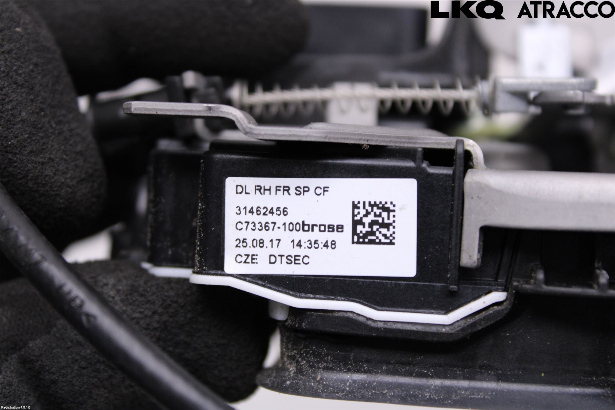 Volvo V90 17->> Låskista-Dörrlås