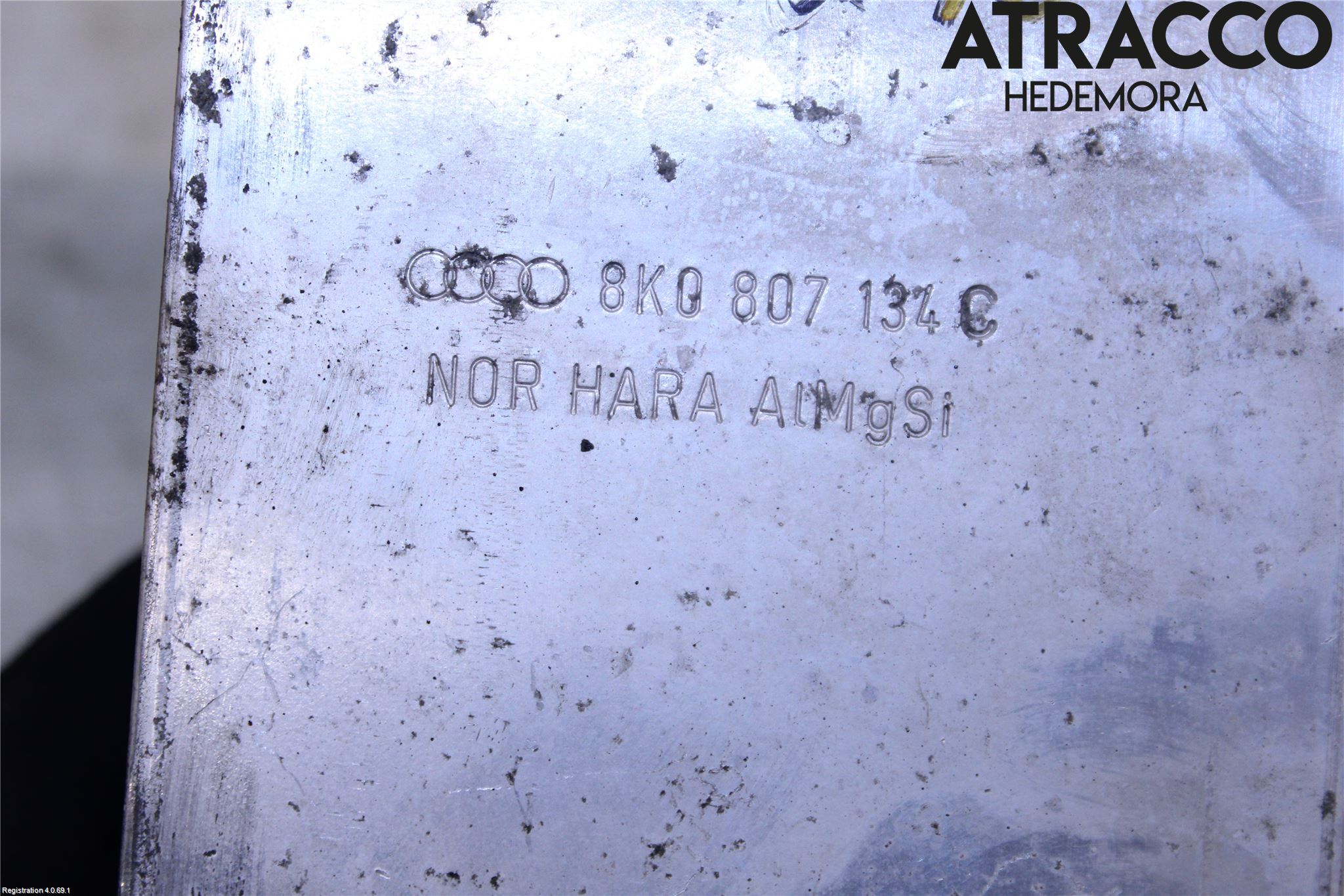 Audi A4/S4 08-11 Stötfångarbärjärn Fram