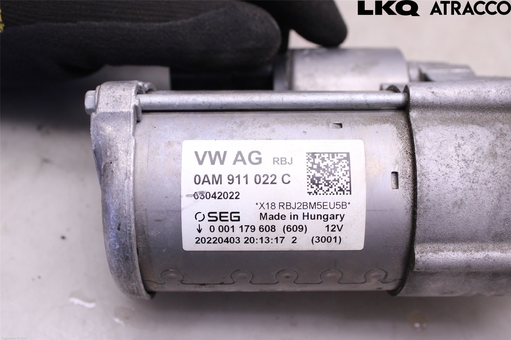 Volkswagen VW GOLF / E-GOLF VIII 20- Startmotor