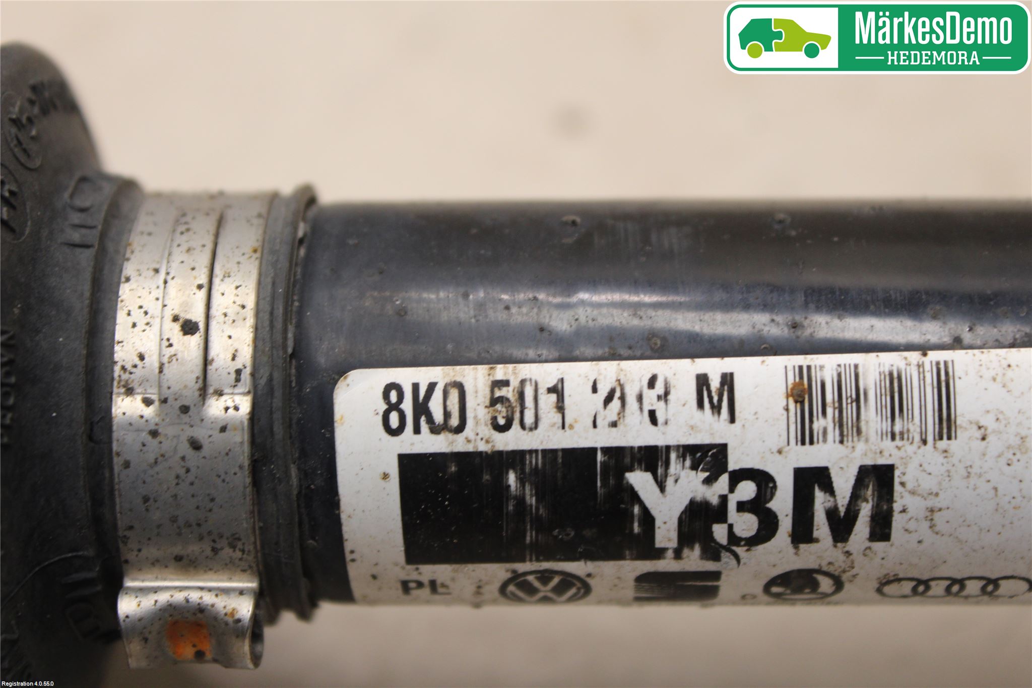 Audi A4 12-15 Drivaxel Bak Höger