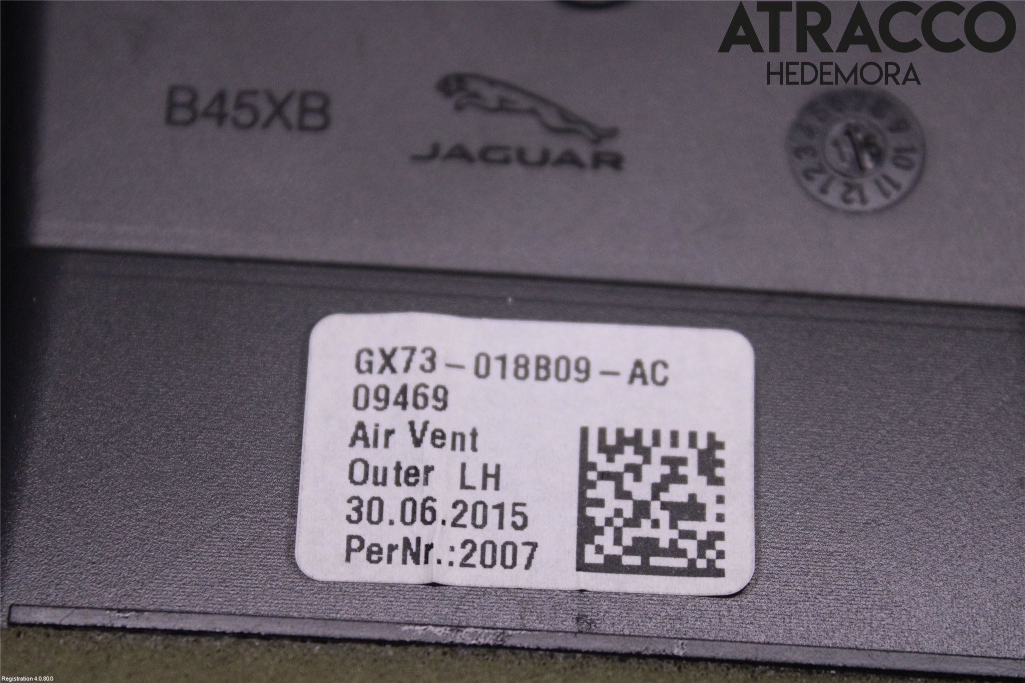 Jaguar XE (X760) 15-24 Defrosterkanal-Munstycke