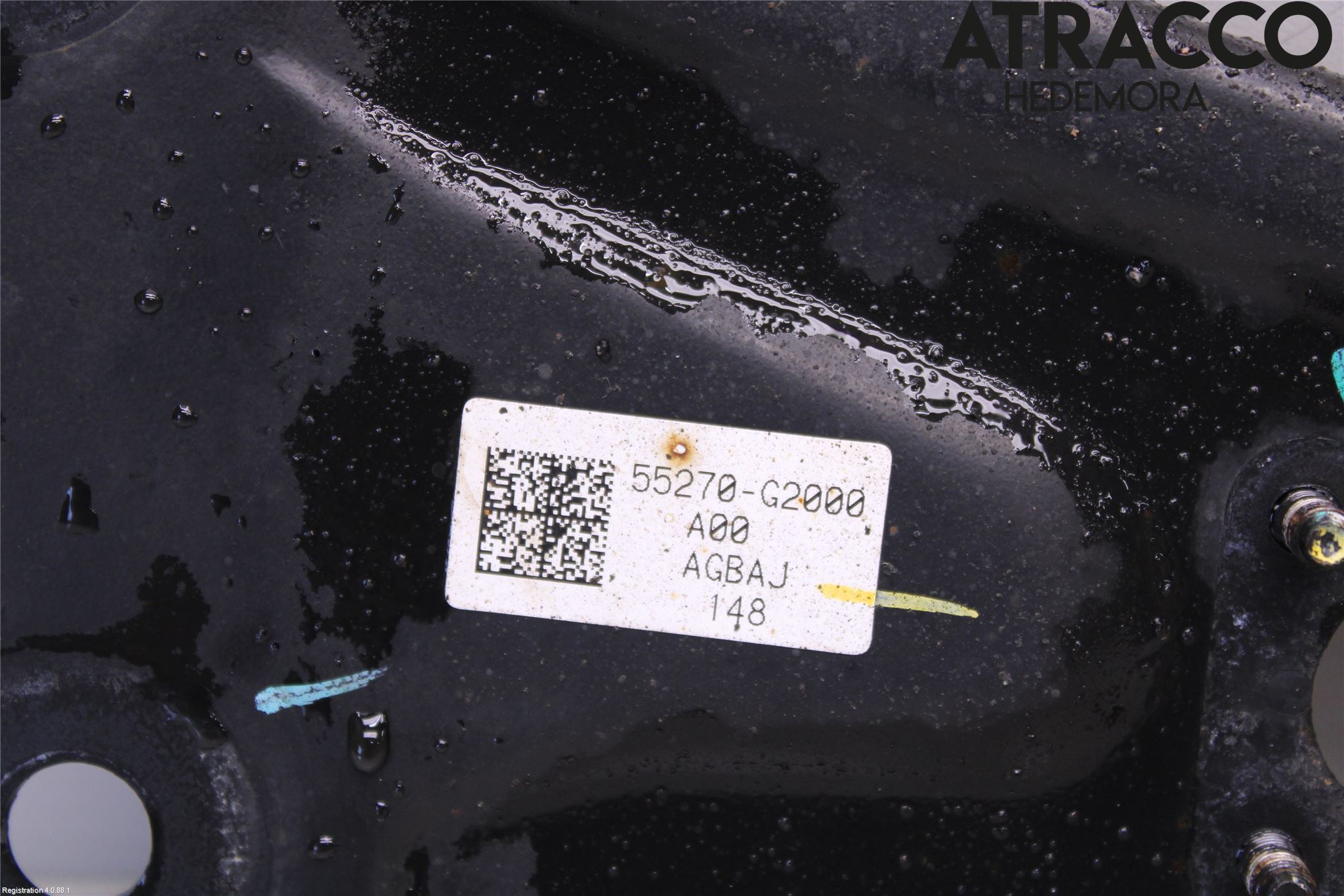 Kia NIRO (DE) 17-22 Bärarm Bak Vänster