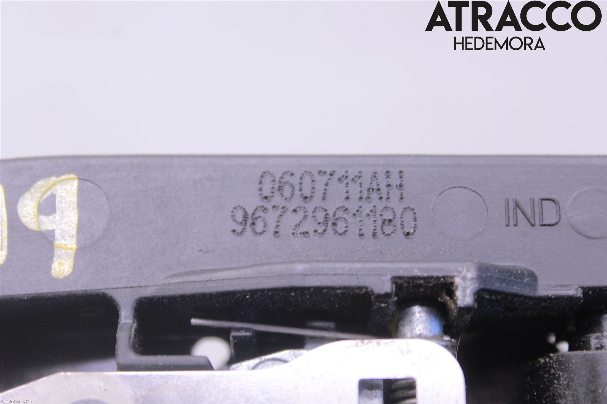 Peugeot 308 08-13 Dörrhandtag Yttre Vä