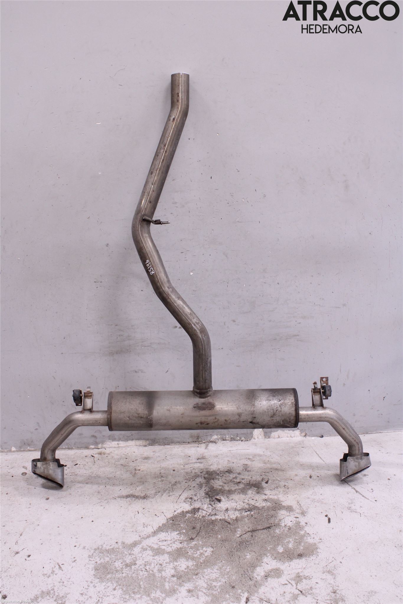 BMW X5 E70 07-13 Avgas-Ljuddämpare-Rör