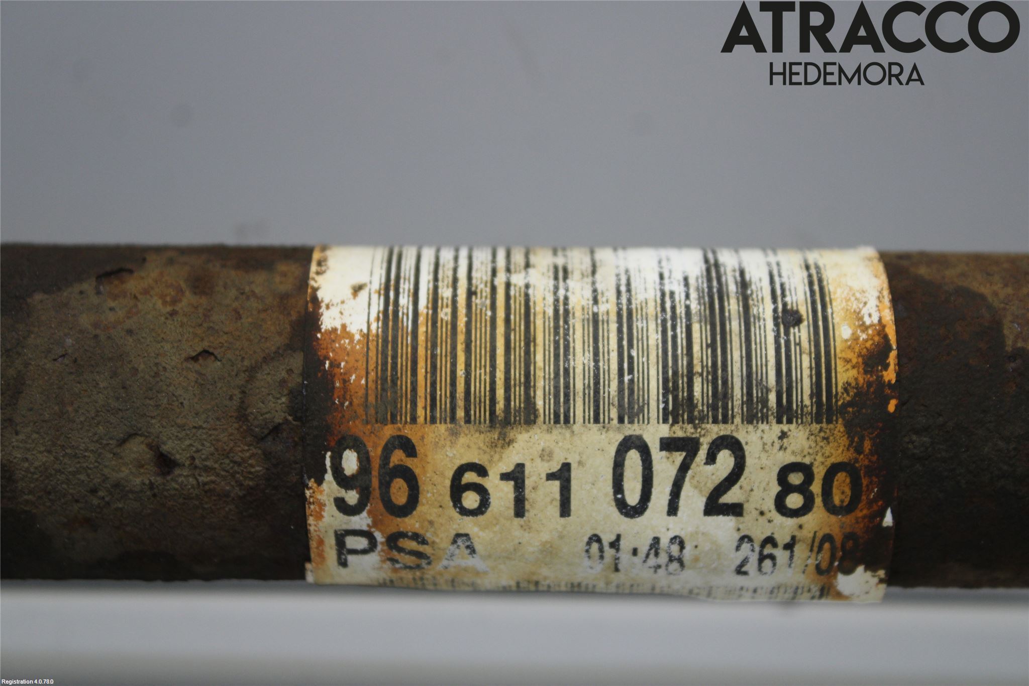 Peugeot 308 08-13 Drivaxel Fram Höger