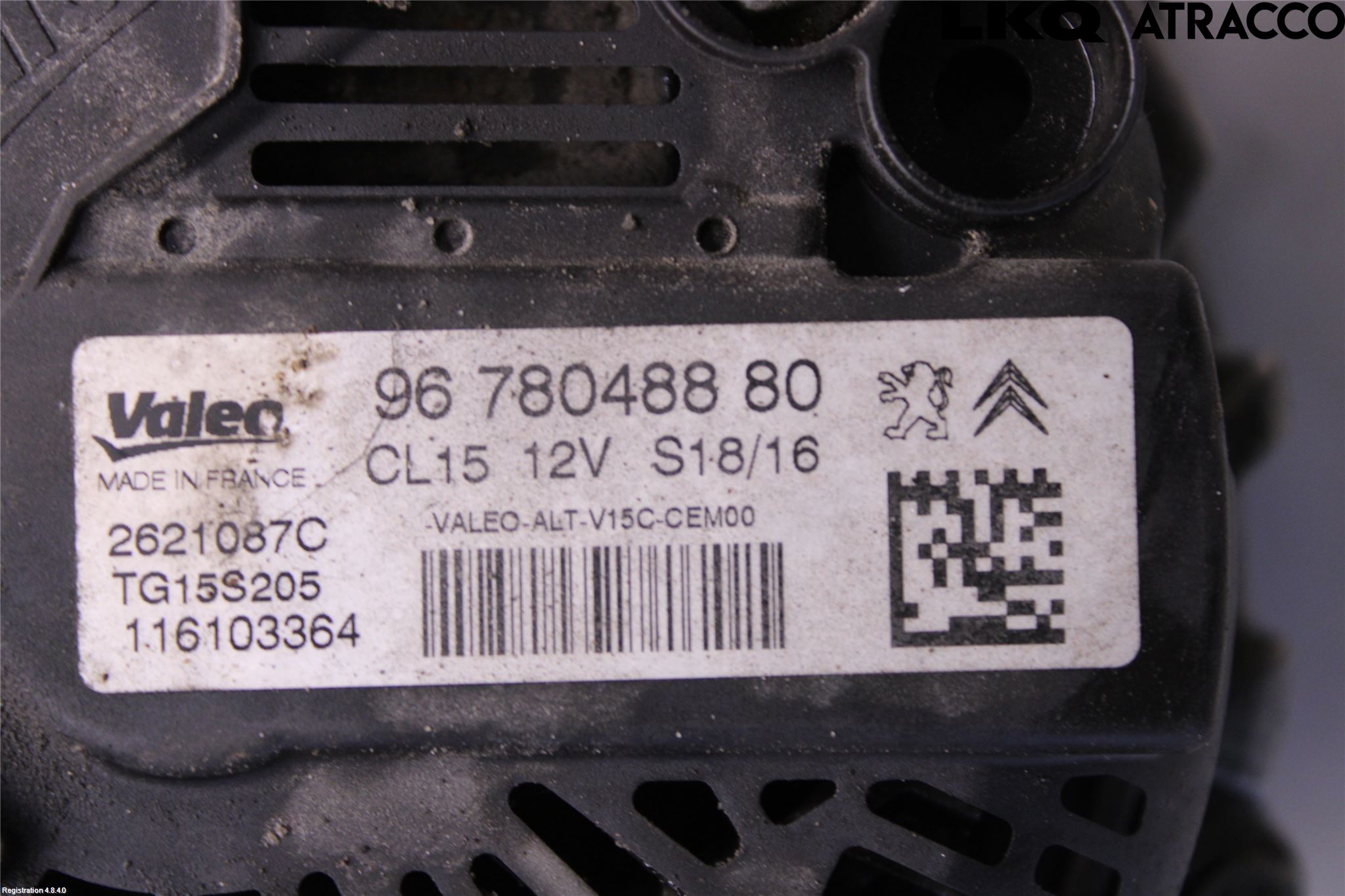 Citroen JUMPY 07-16 Generator