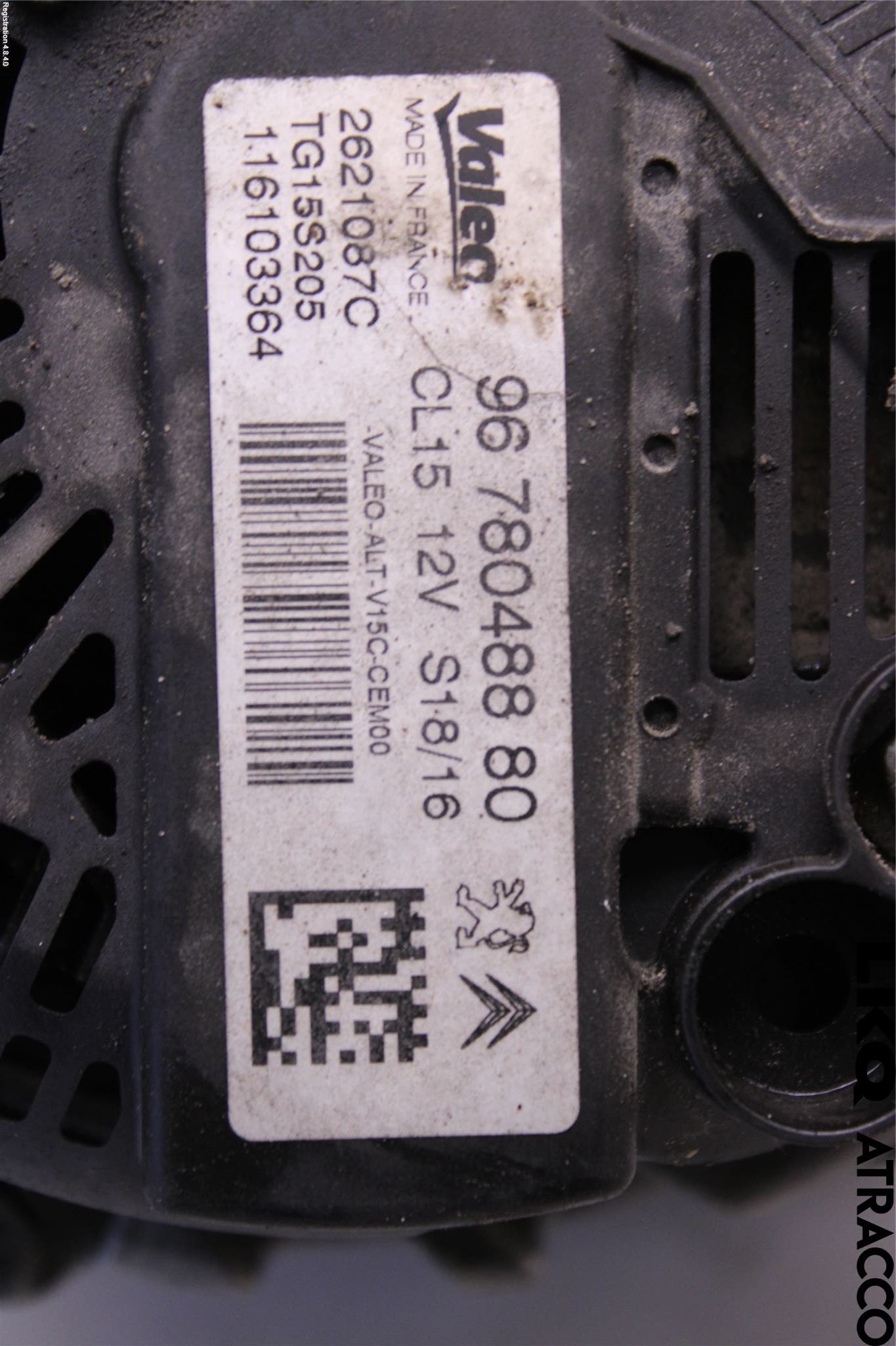 Citroen JUMPY 07-16 Generator