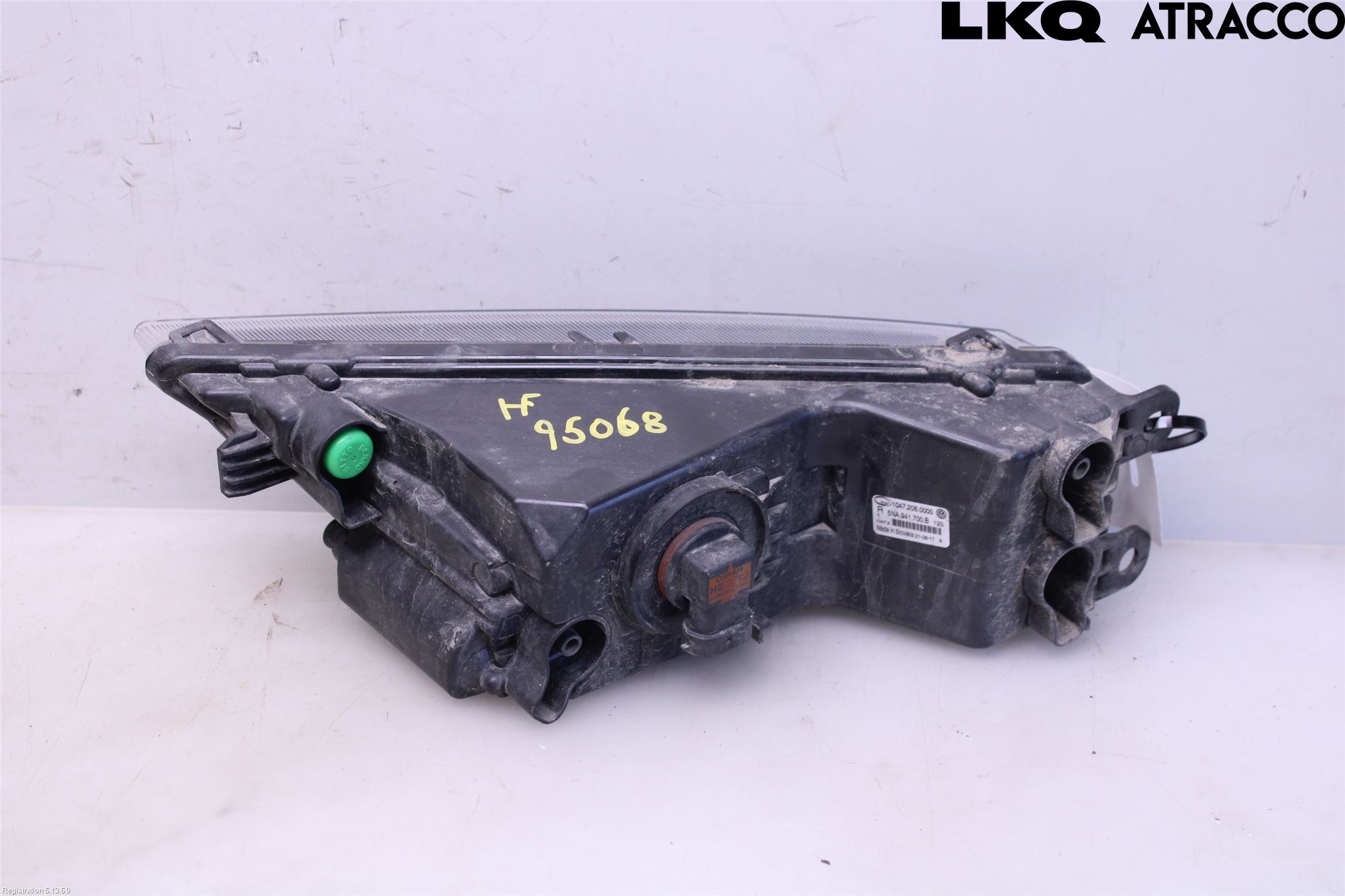 Volkswagen VW TIGUAN 16-24 Dimljus-Varselljus Fram