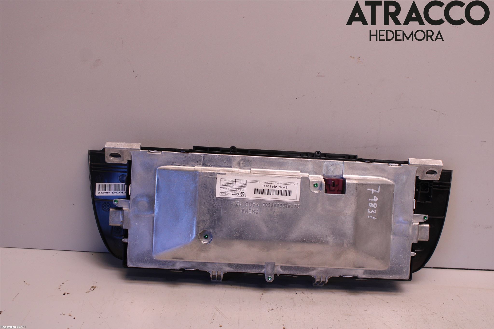 BMW 5 F10/F11/F18 09-17 Cd Radio - Multimediapanel
