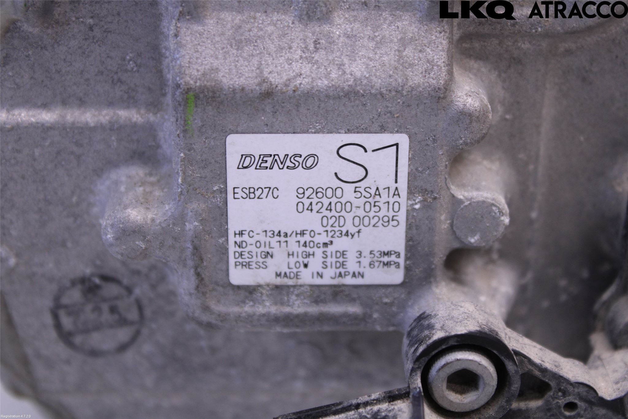 Nissan LEAF 18- Ac Kompressor