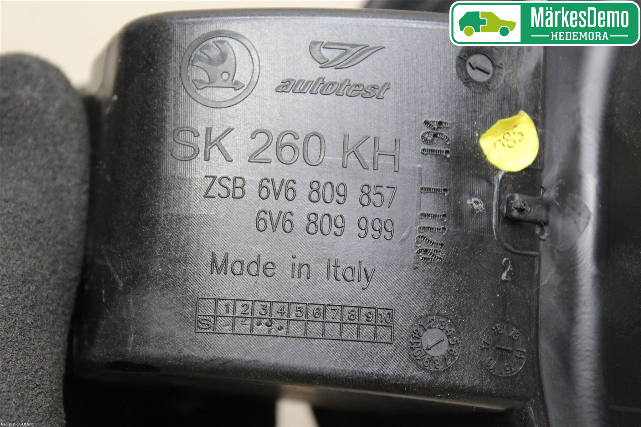 Skoda FABIA 15-21 Tanklucka