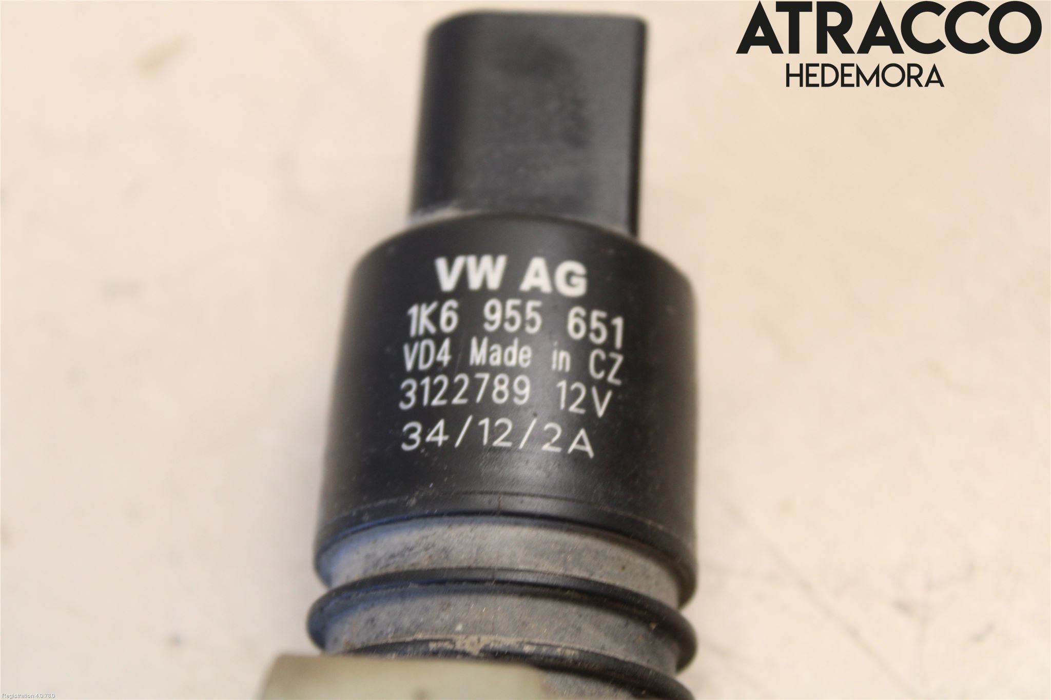 Volkswagen VW GOLF VI 09-13 Spolarpump Vindruta
