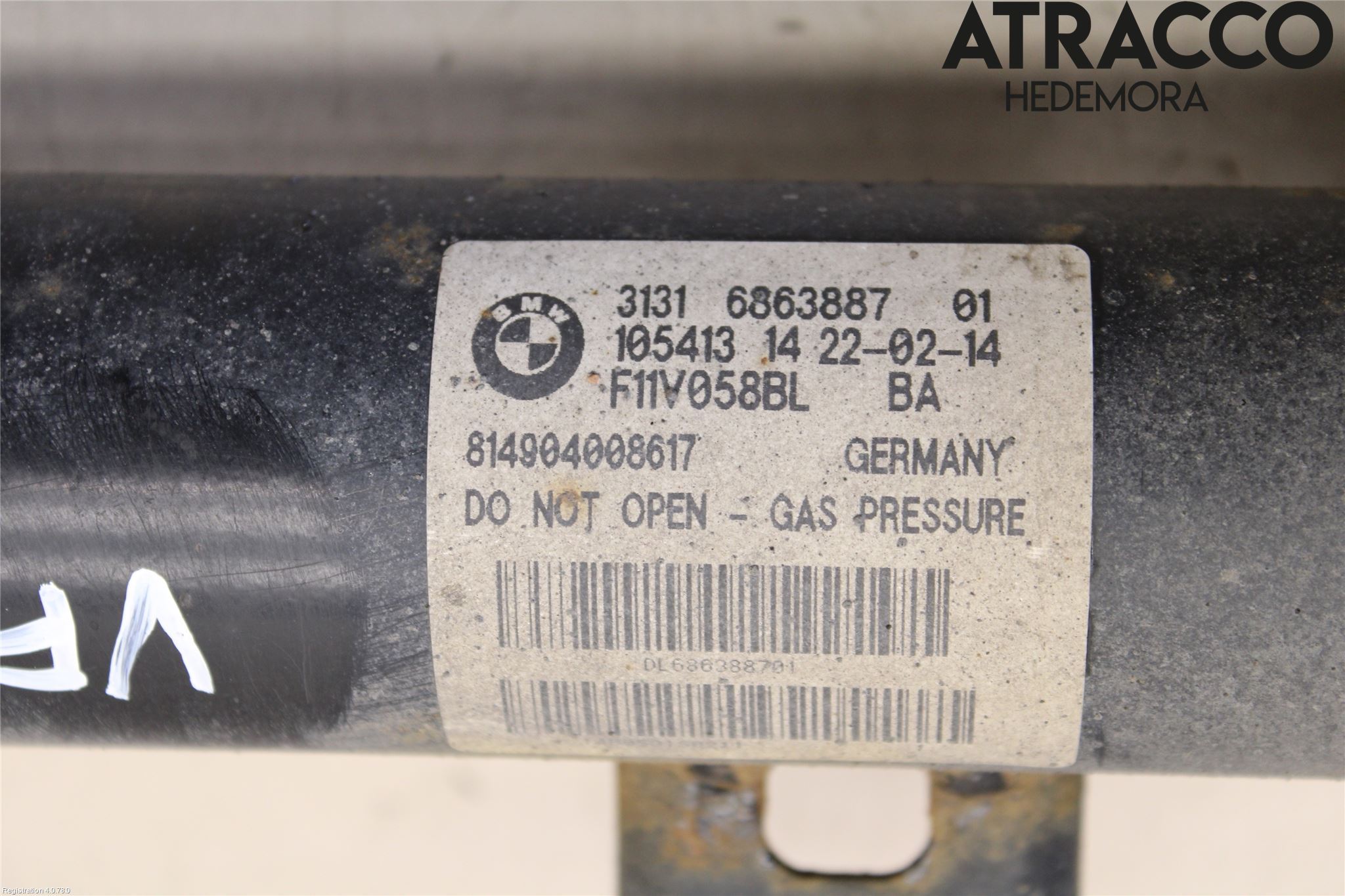 BMW 5 F10/F11/F18 09-17 Fjäderben Fram Vänster