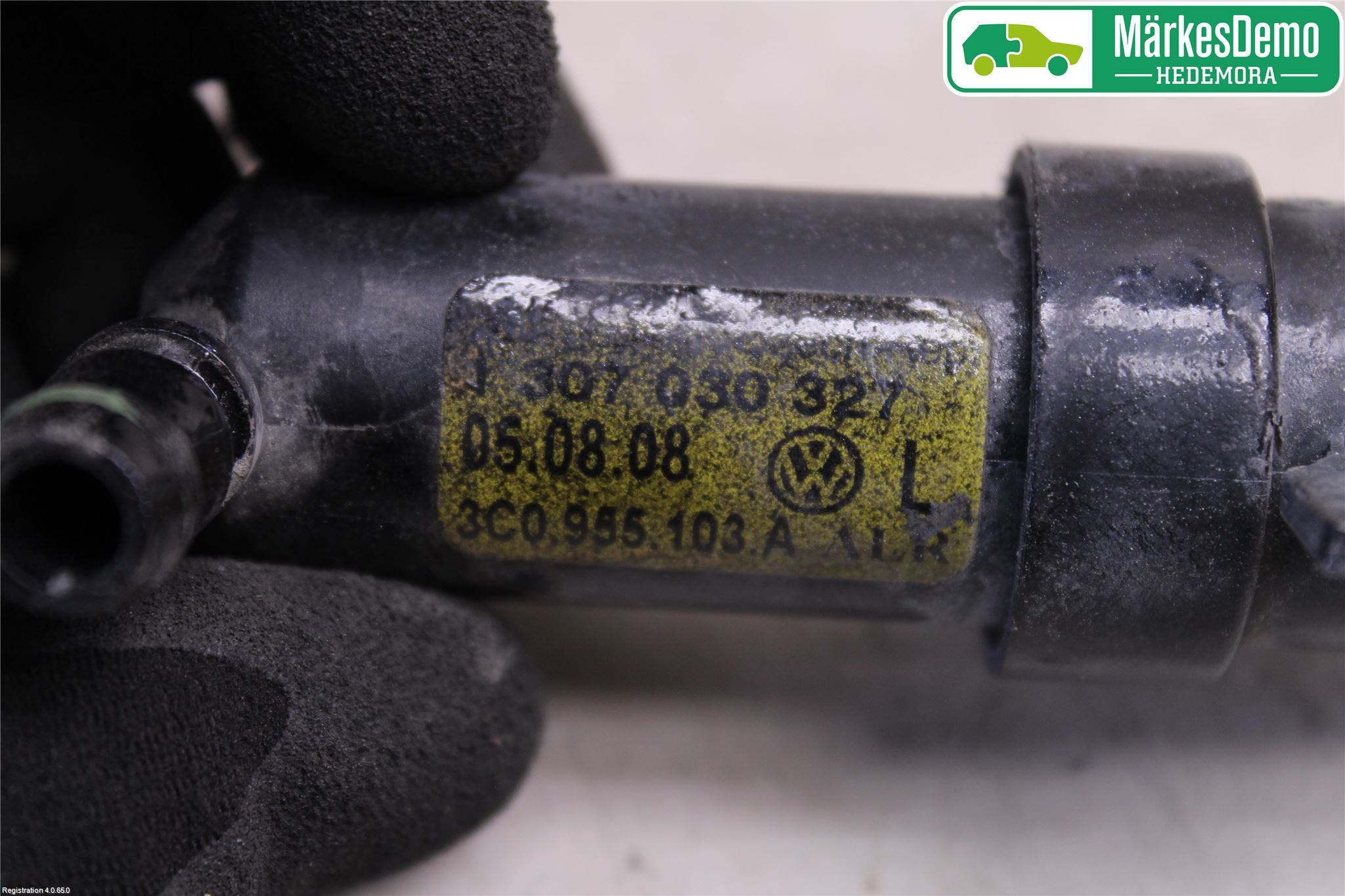 Volkswagen VW PASSAT 05-11 Spolarmunstycke Strålkastare