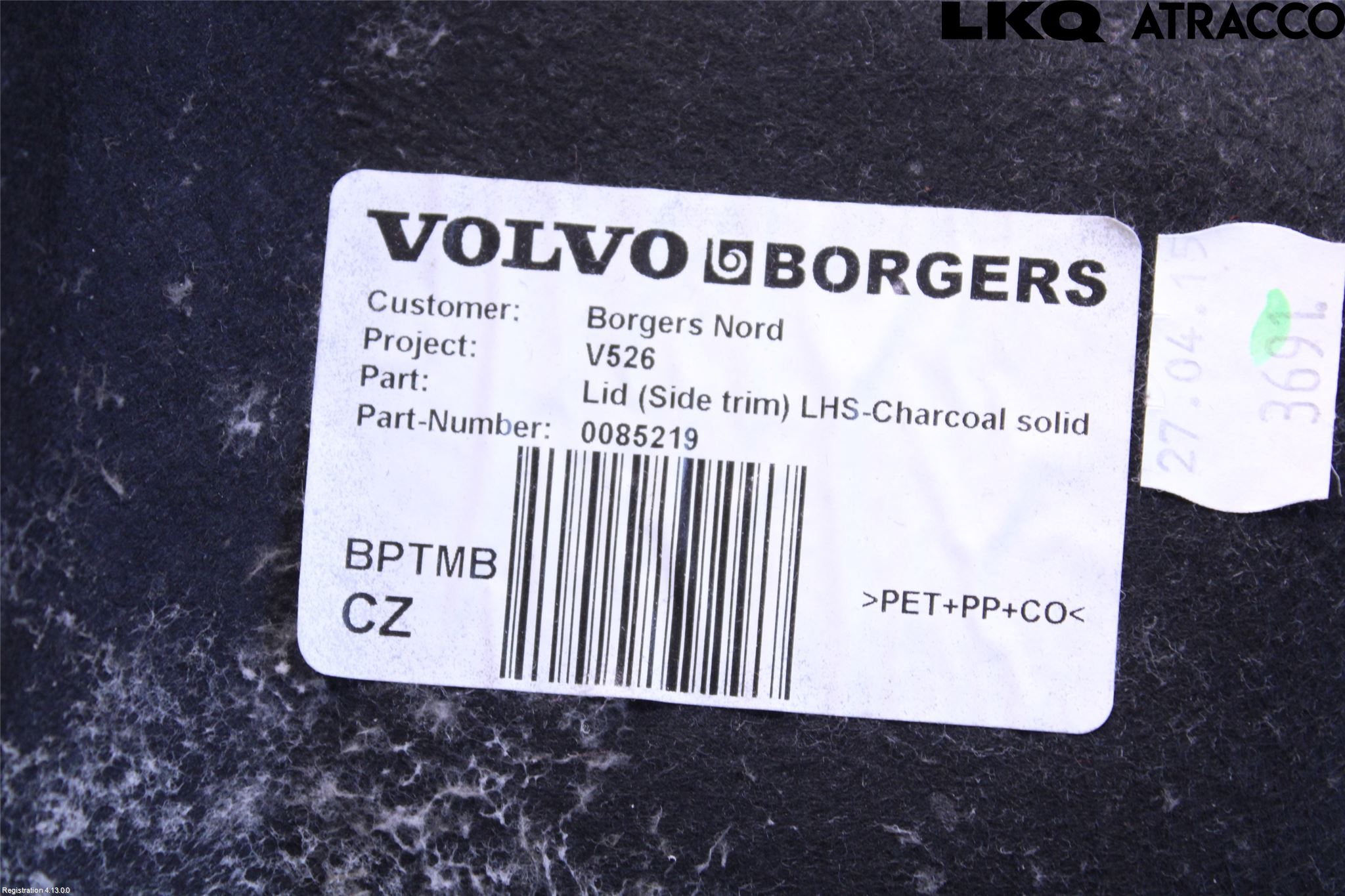 Volvo XC90/RECHARGE 16- Inredning Bakluckeklädsel