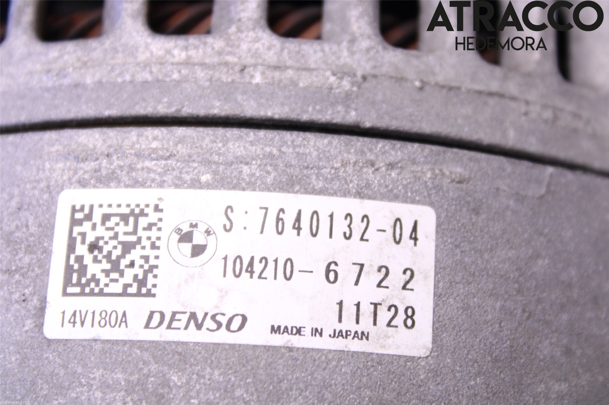 BMW 3 F30/F31/F80 12-19 Generator