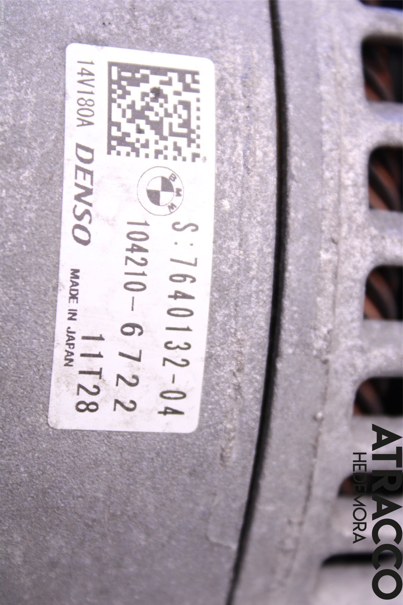 BMW 3 F30/F31/F80 12-19 Generator