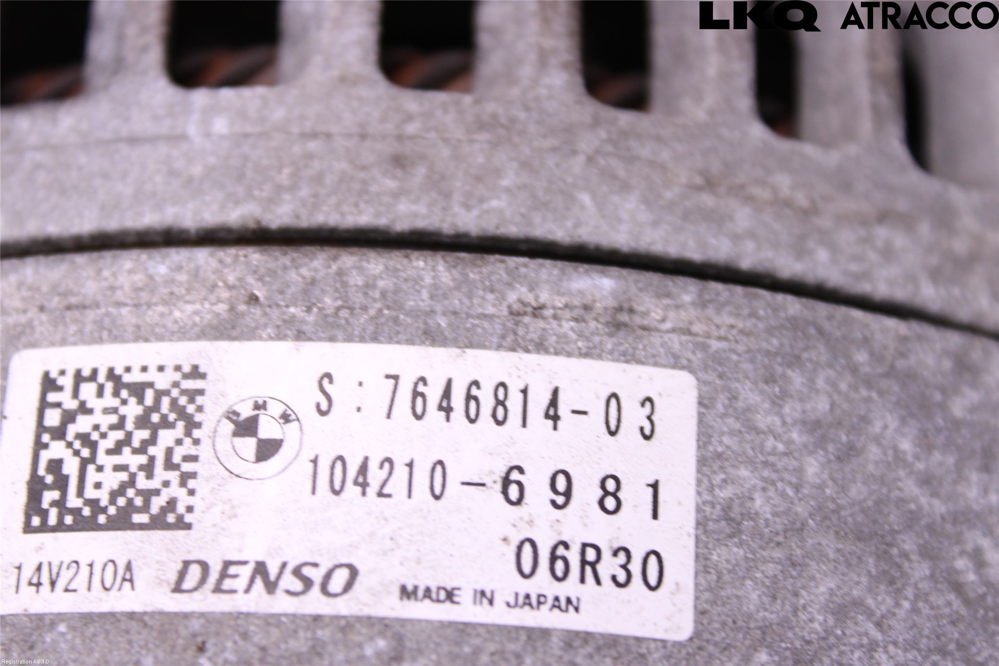 BMW 5 F10/F11/F18 09-17 Generator