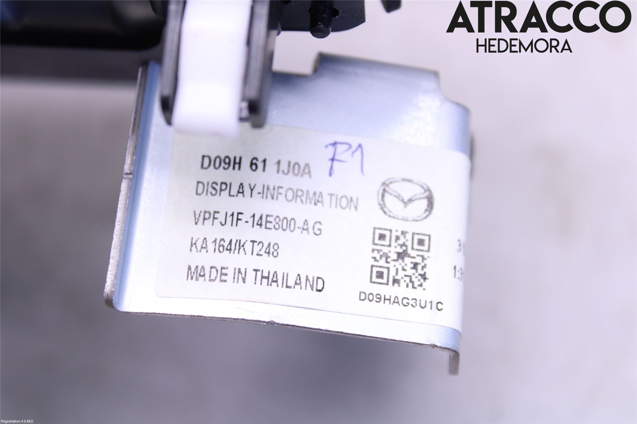 Mazda CX-3 Multifunktionsdisplay