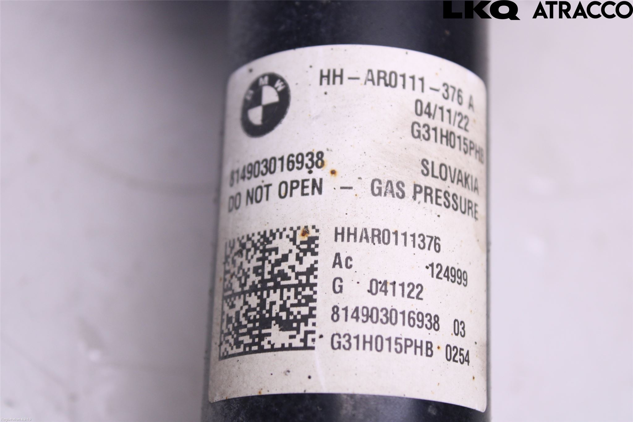 BMW 5 G30/G31/F90 17-23 Fjäderben Bak Vänster