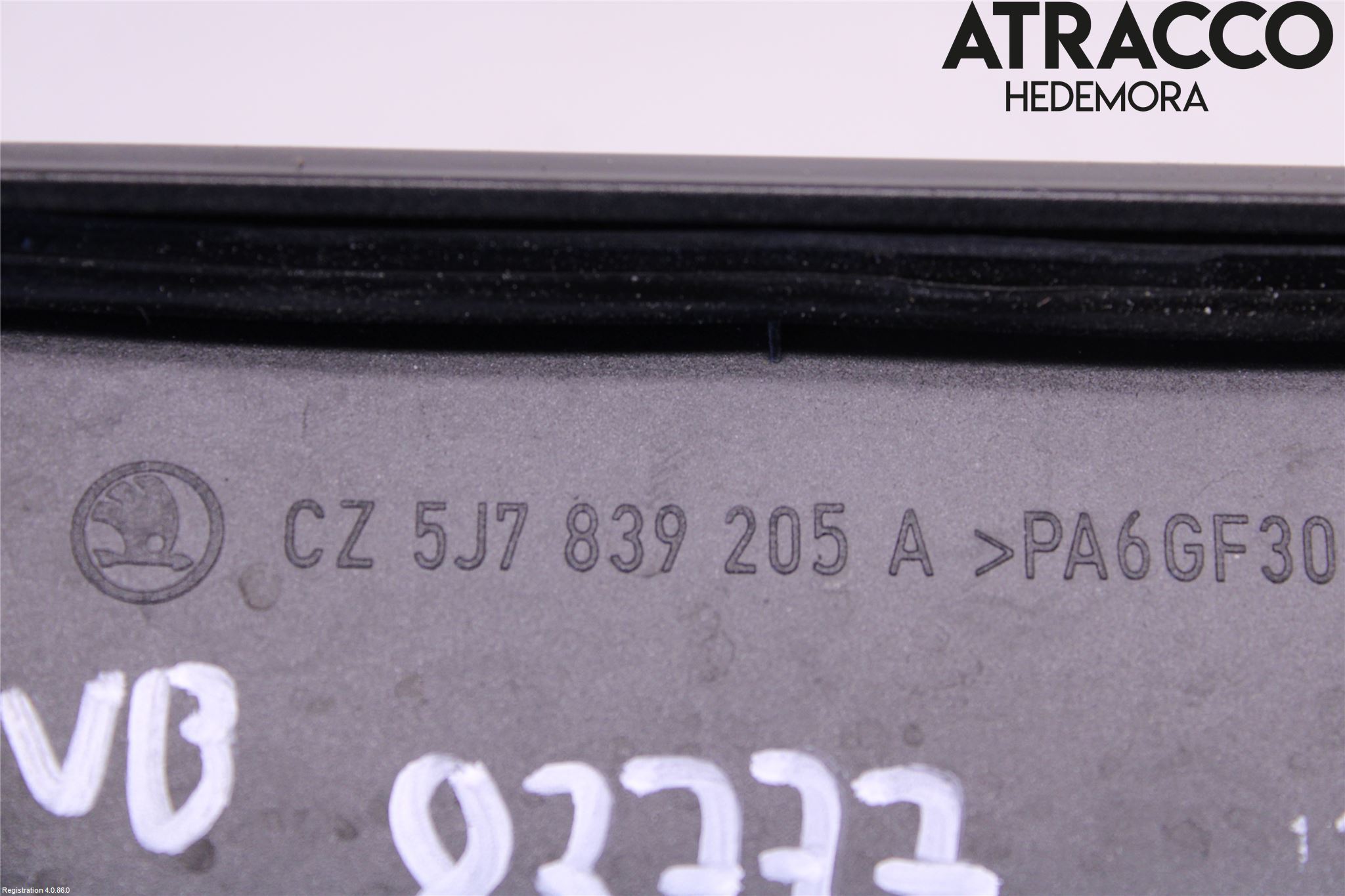 Skoda ROOMSTER Dörrhandtag Yttre Vä