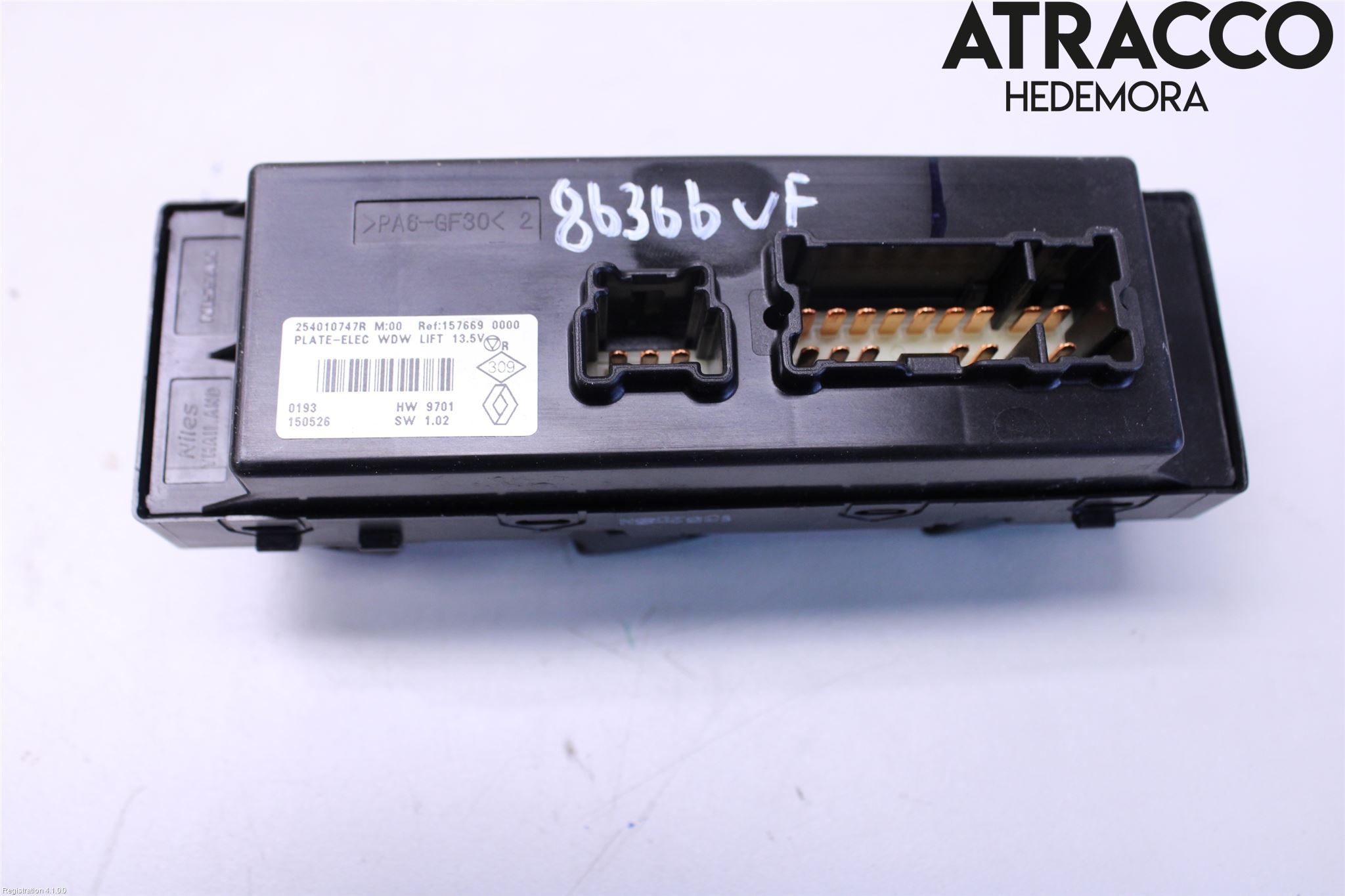 Renault KADJAR 15- Strömställare Elhiss