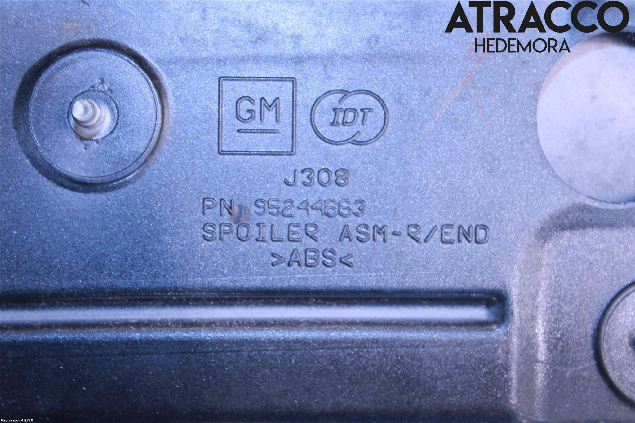 GM CHEVROLET CRUZE Spoiler Baklucka