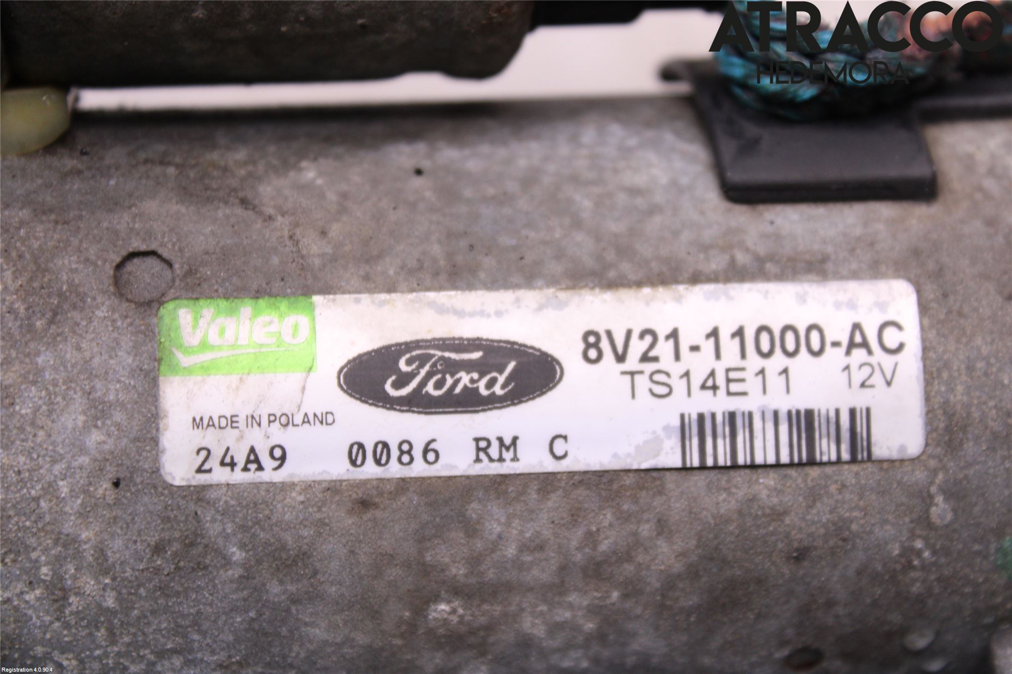 Ford FIESTA 09-12 Startmotor Diesel