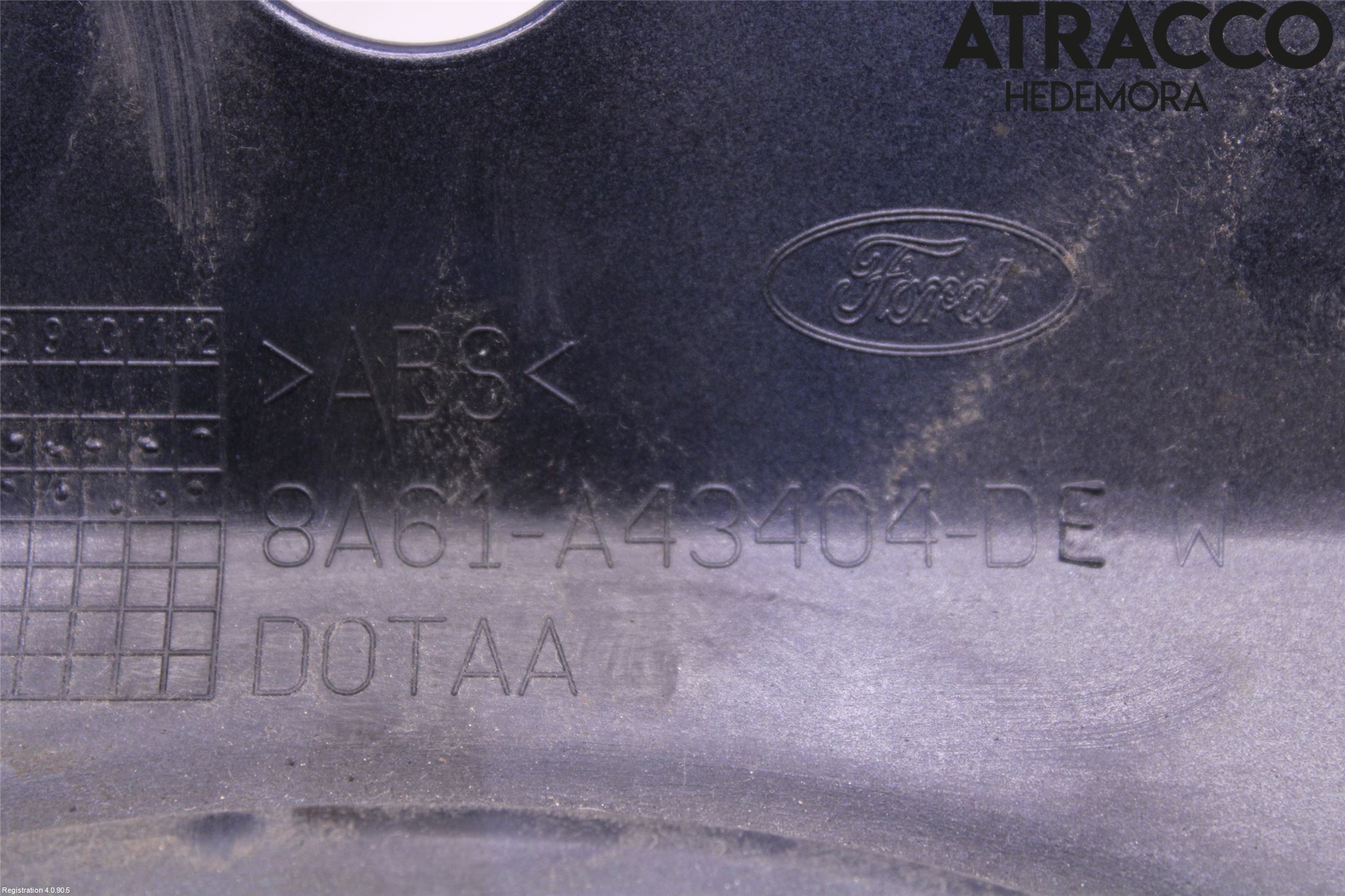 Ford FIESTA 09-12 List Bak-Baklucka