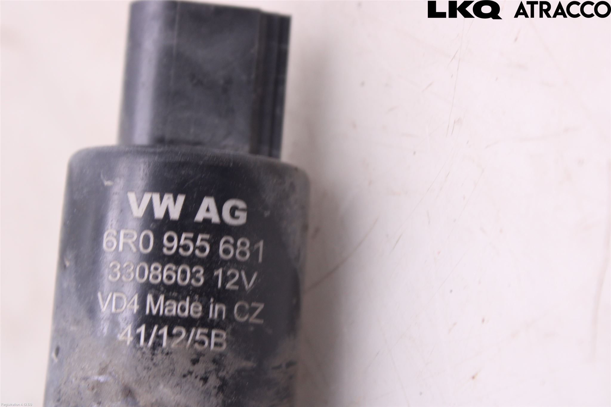 Volkswagen VW PASSAT 11-14 Spolarpump Högtryck