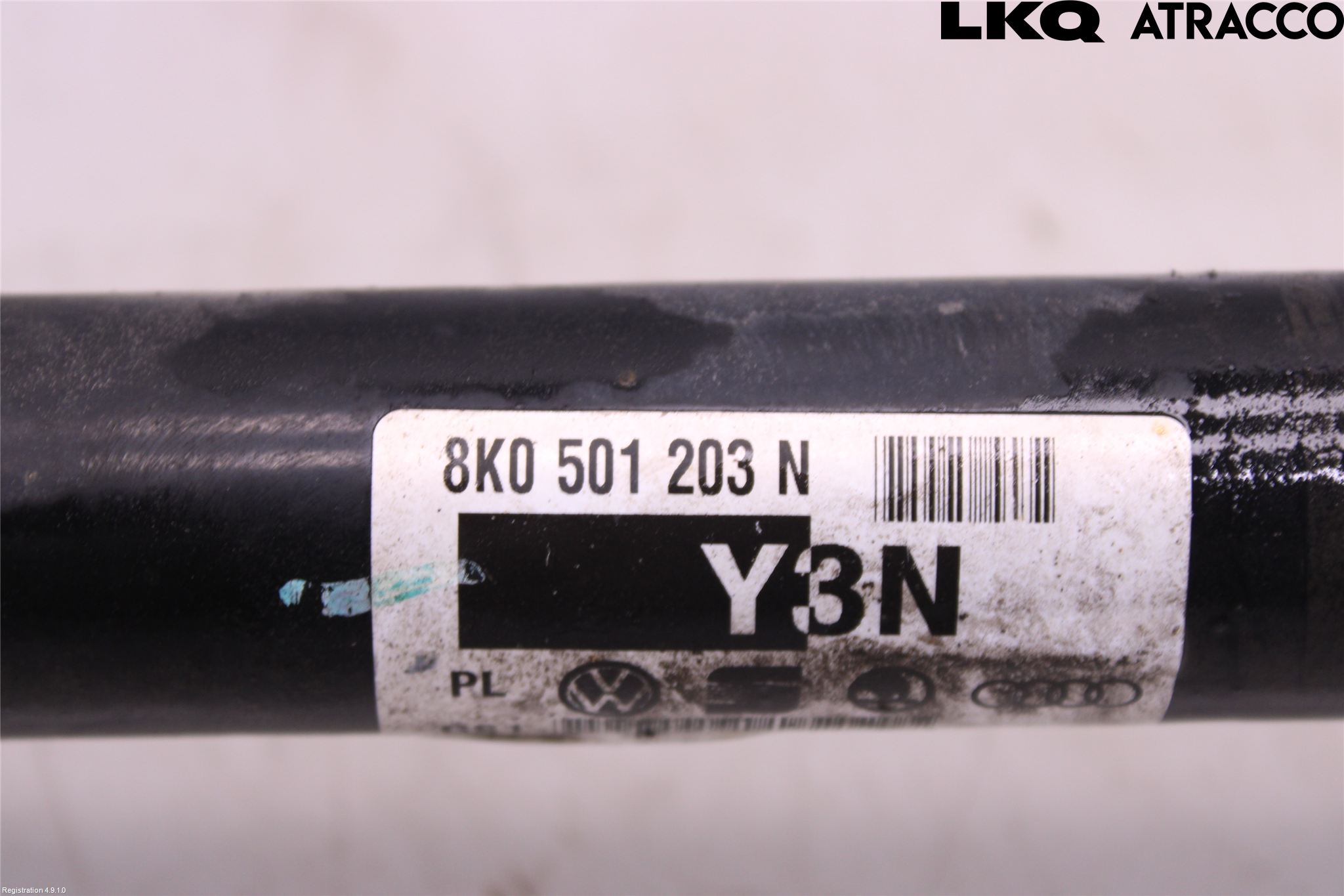 Audi A5 07-16 Drivaxel Bak Höger