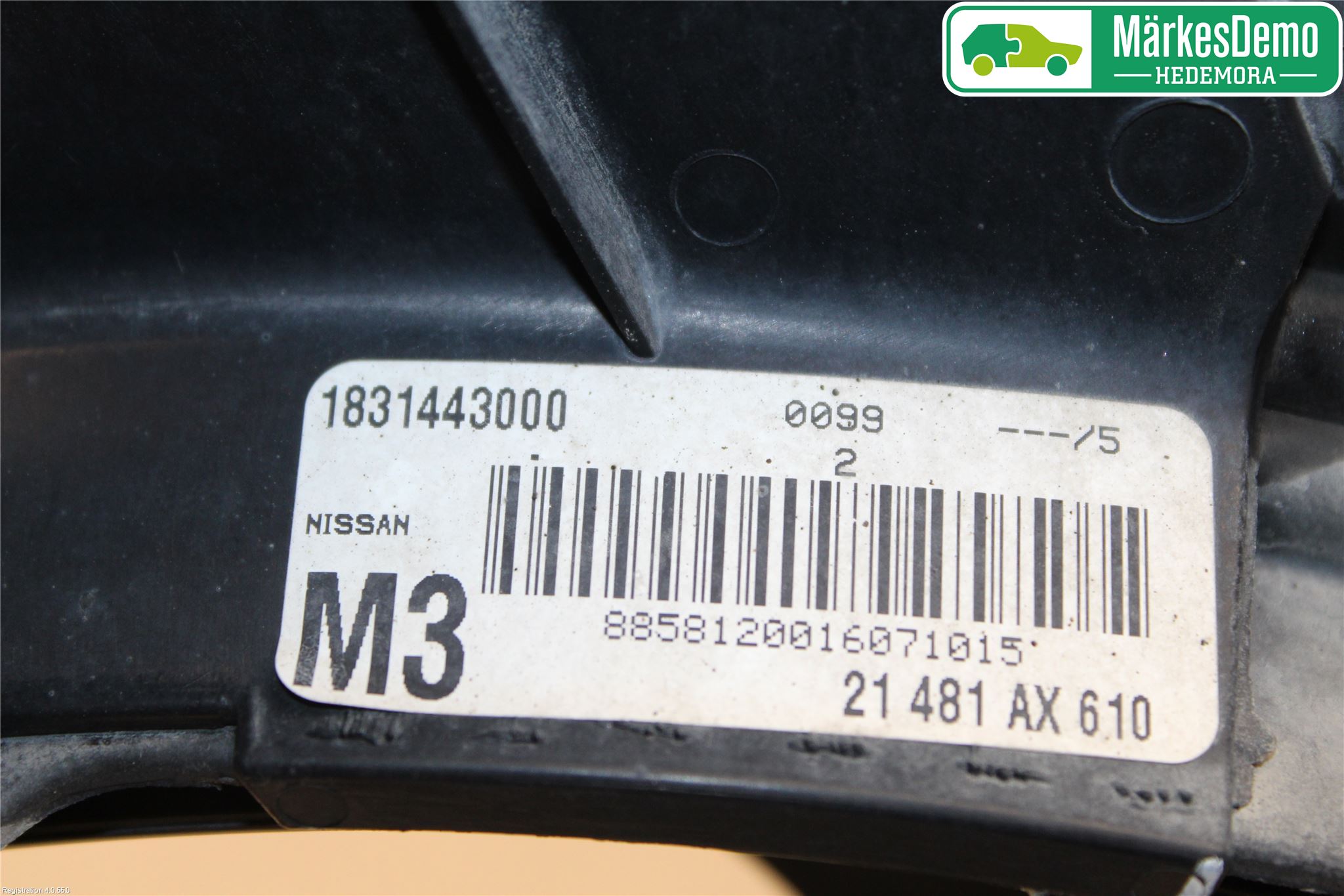 Nissan NOTE E11 06-14 Kylfläkt El