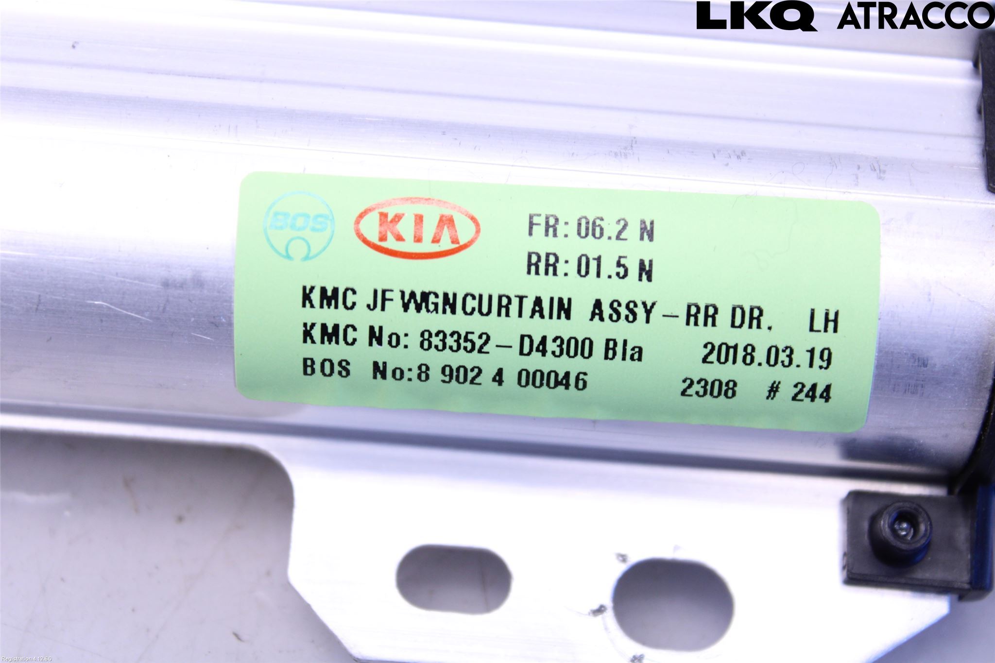 Kia OPTIMA 16-20 Insynskydd
