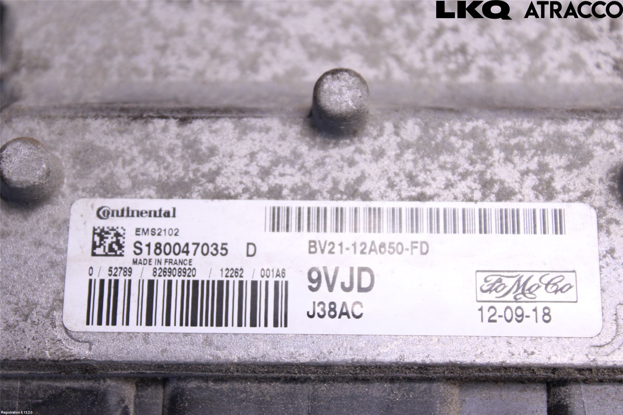 Ford FIESTA 09-12 Styrenhet Insprut Bensin